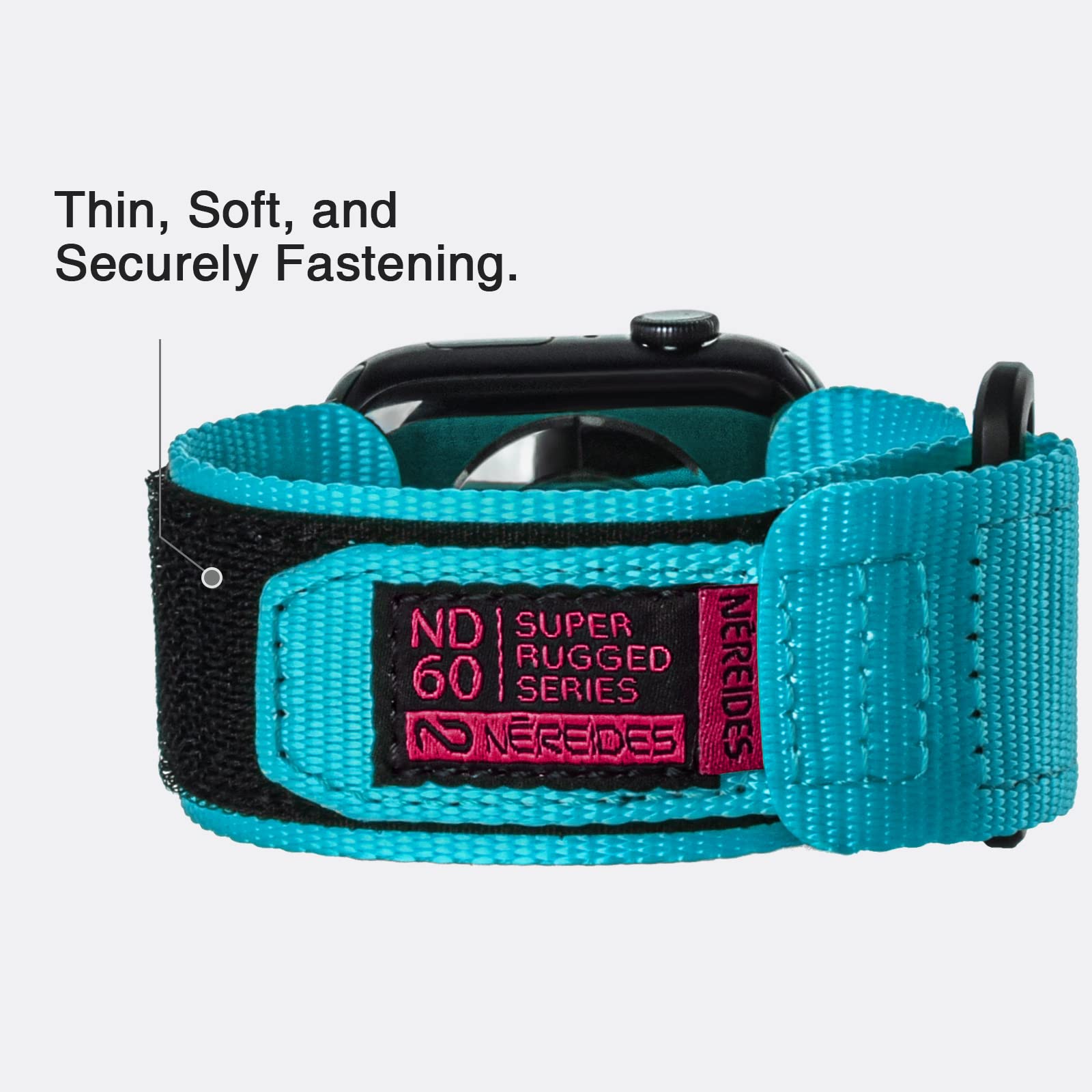 Nereides Compatible With Apple Watch Series10 Band Series 9/8/7/6/5/4/Se/Se2, Nylon Sports Strap With Woven Design For 42Mm/40Mm