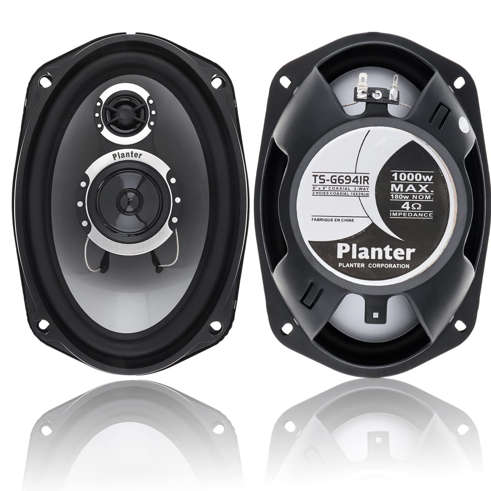 Car Audio Ts G6941R 6X9 Inch 2 Way 1000W Watt Max Car Stereo Speakers   Pair