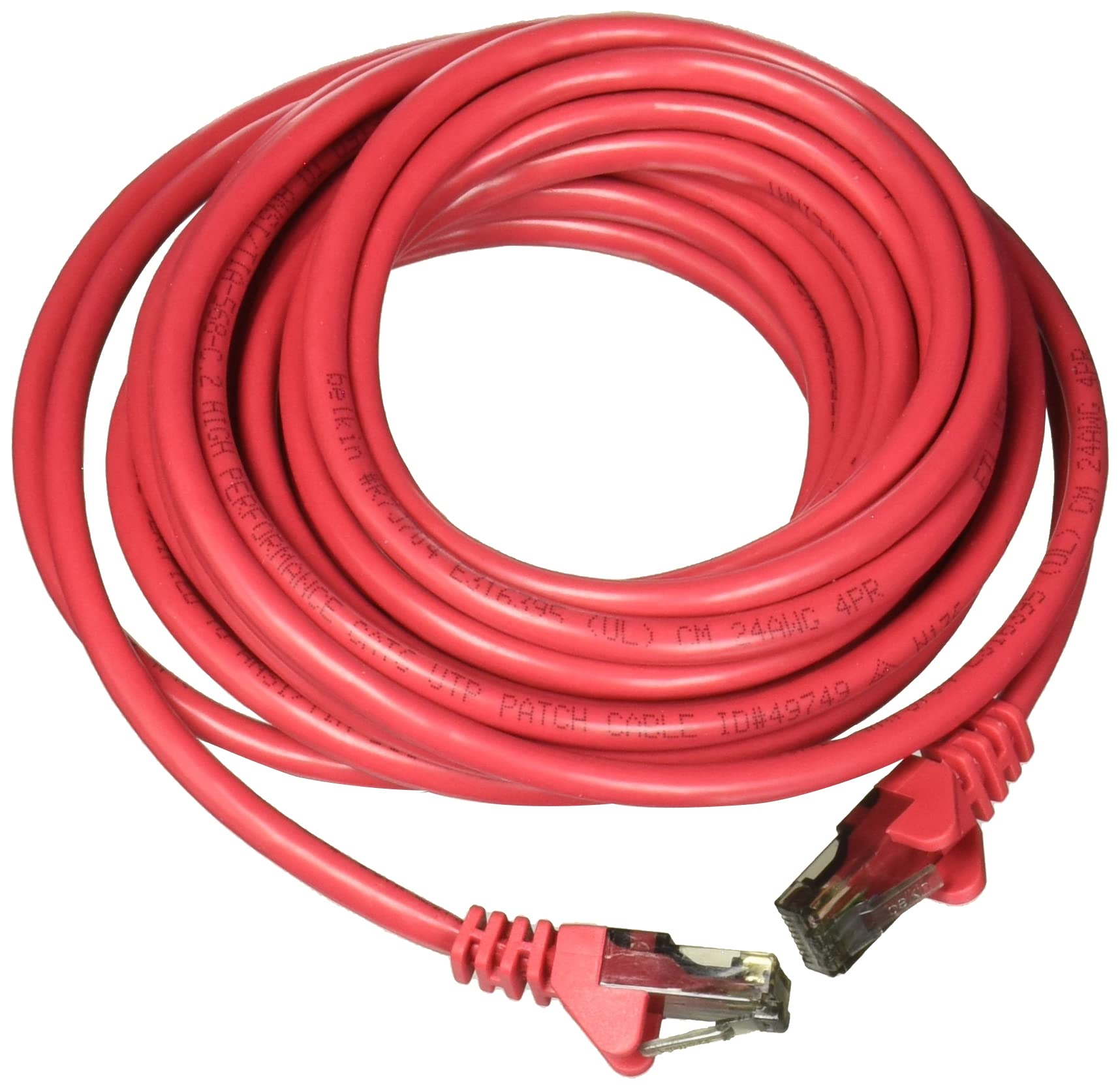 Belkin Cat6 Snagless Patch Cable Rj45Mrj45M 20 Red