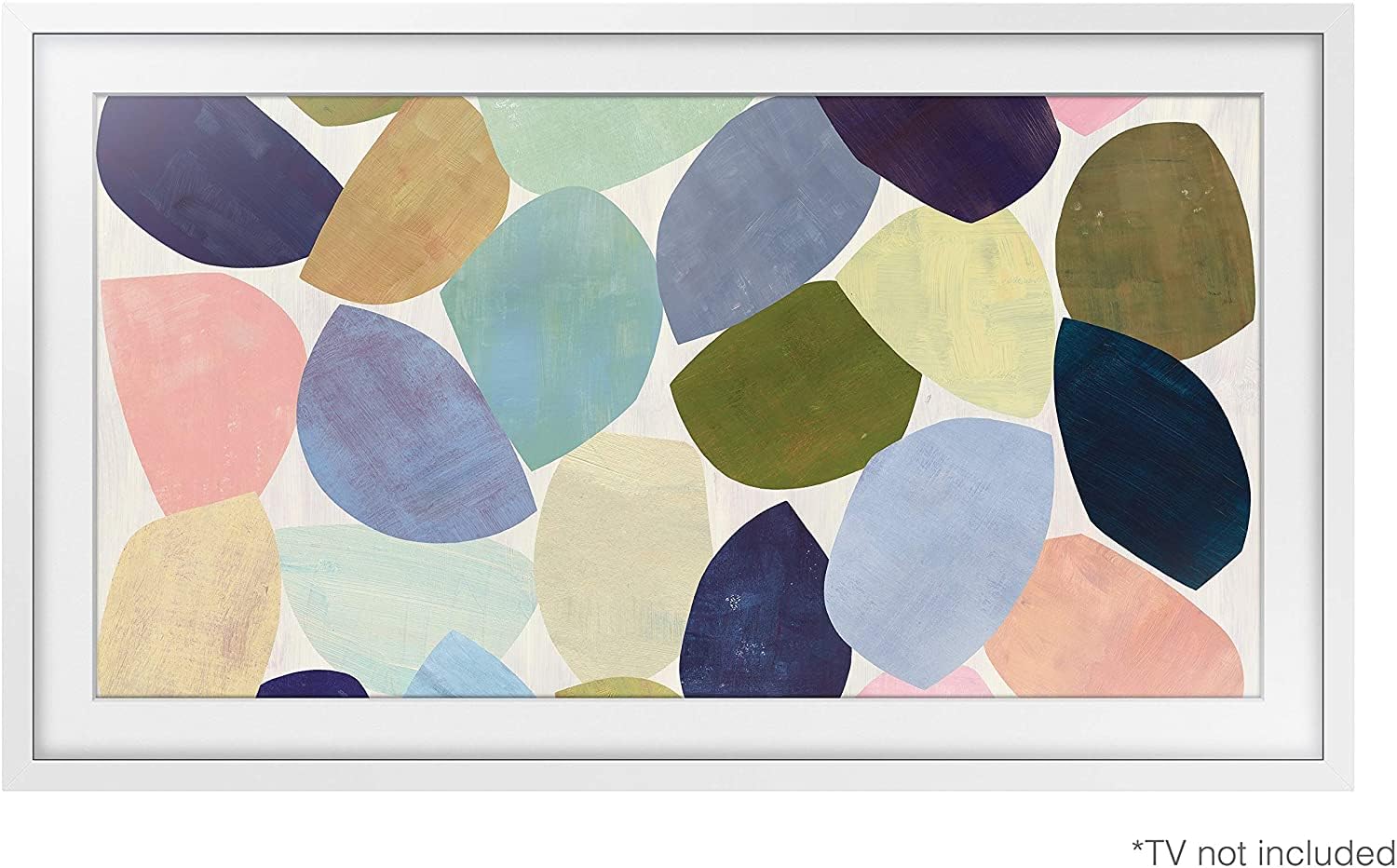 SAMSUNG 32-inch Class The Frame Customizable Bezel - White (SCFT32WT/ZA, 2020 Model)