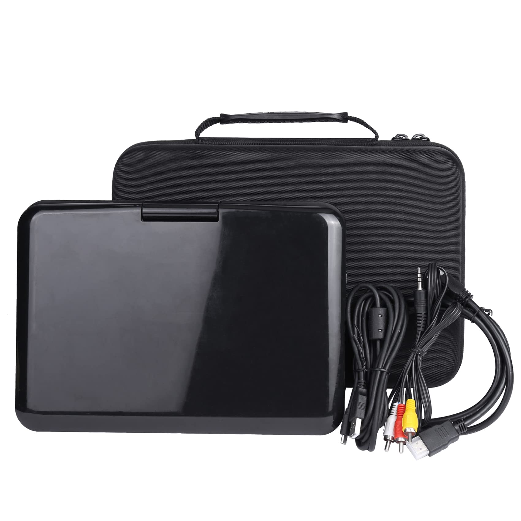 Khanka Hard Travel Case Replacement For Dbpower 12'' Portable Dvd Player,Black