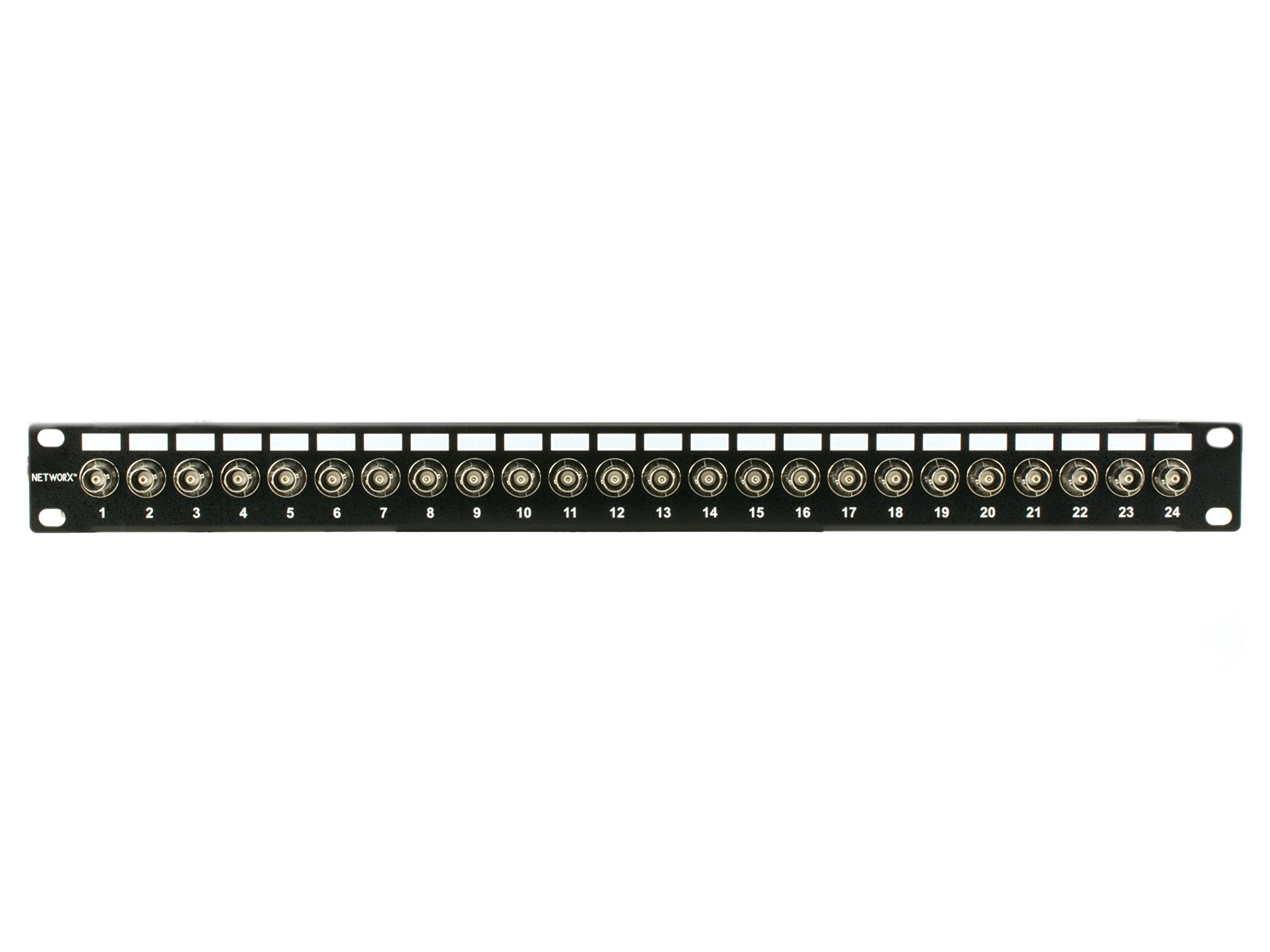 Networx Coaxial Patch Panels (24 Port, Bnc)