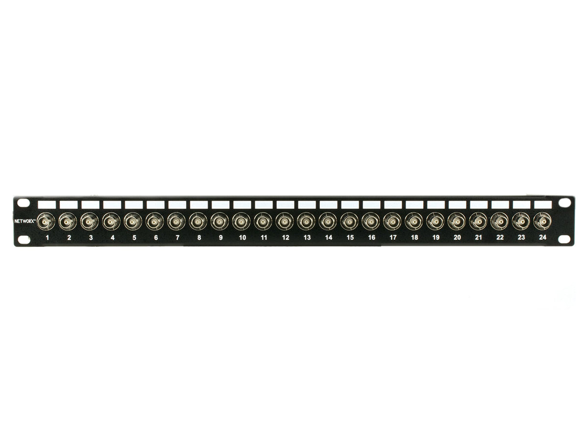 Networx Coaxial Patch Panels (24 Port, Bnc)