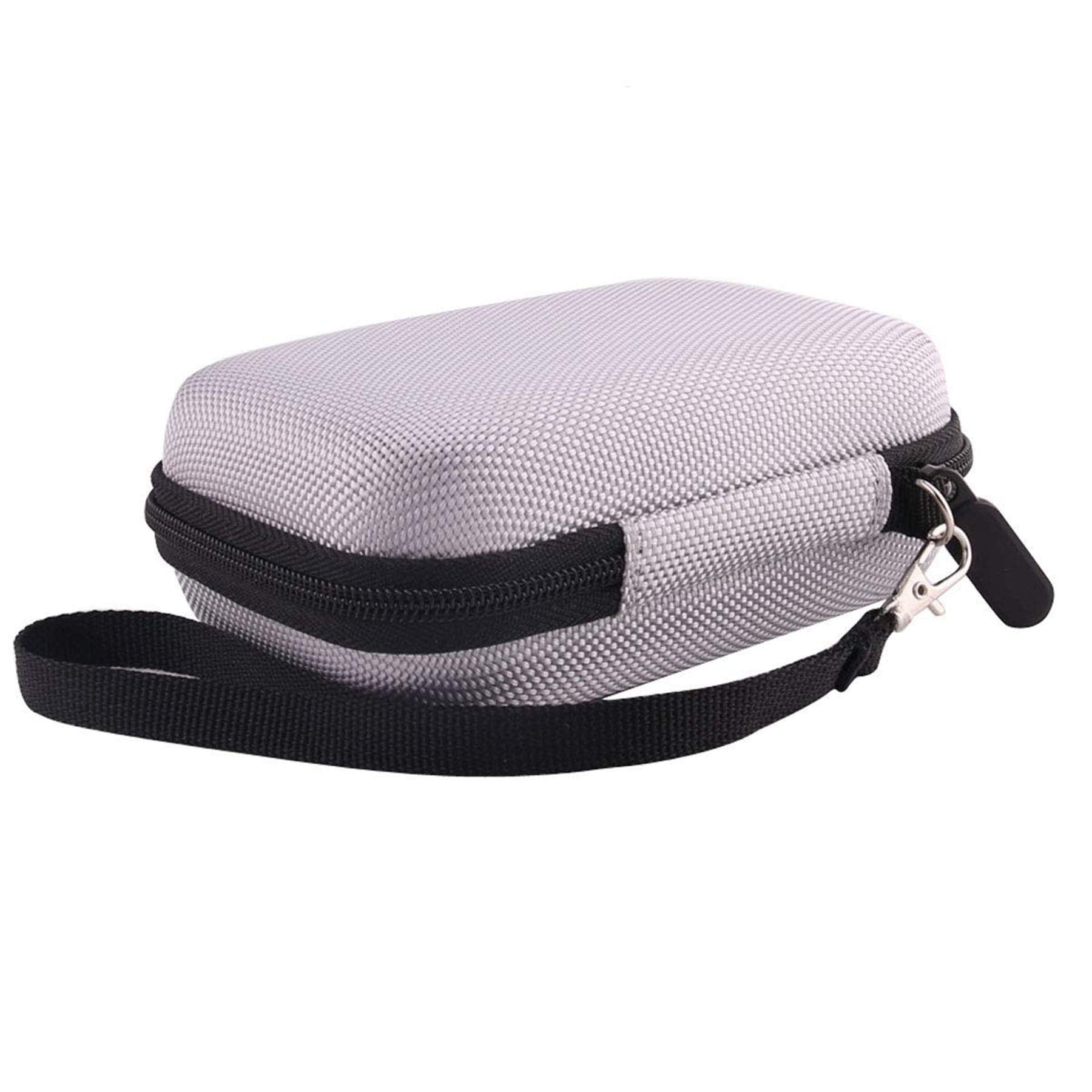 Werjia Hard Carrying Case Compatible With Korg Tm60Bk/Tm 50 Tuner Metronome,Kliq Metropitch   Metronome Tuner (Grey)