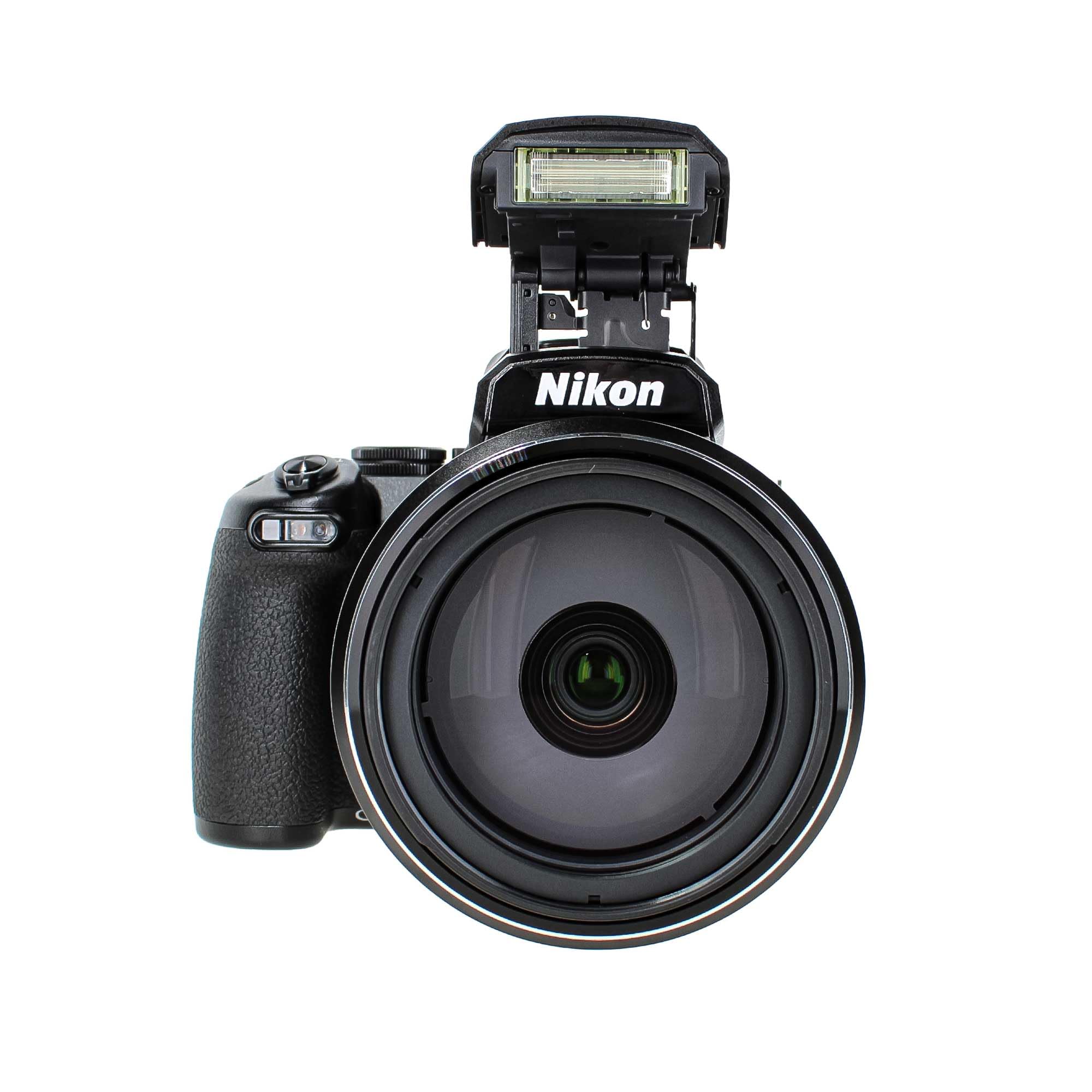 Nikon Coolpix P1100 125X Super Zoom Compact Digital Camera (26541) + Photo Software + 2 X 64Gb Memory Card + Lens Filter Kit + C
