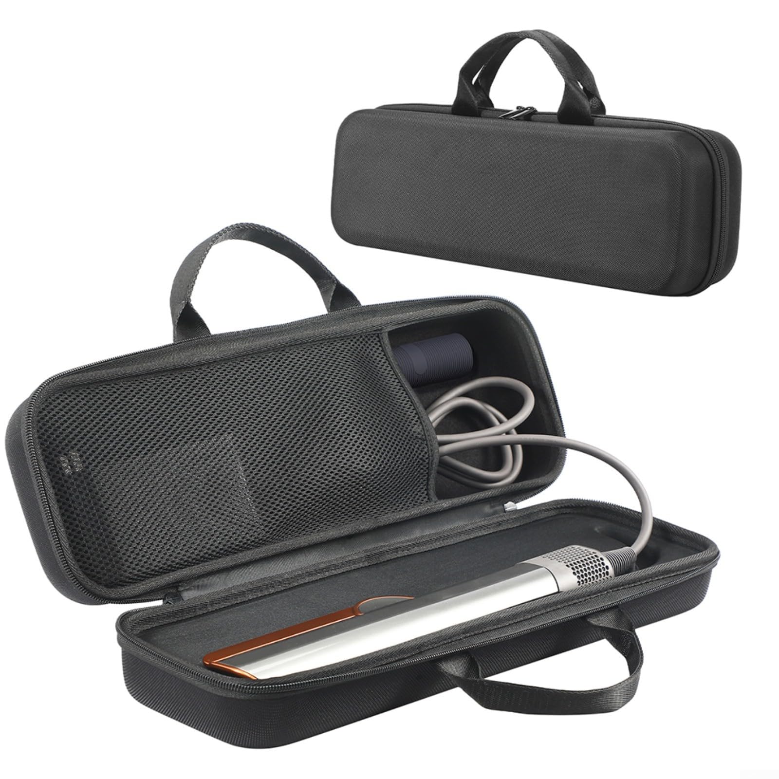 Compatible with Portable Hard Shell Protective Case, for Airstrait HT01 Storage Bags, EVA Travel Organizer for Hair Straightener