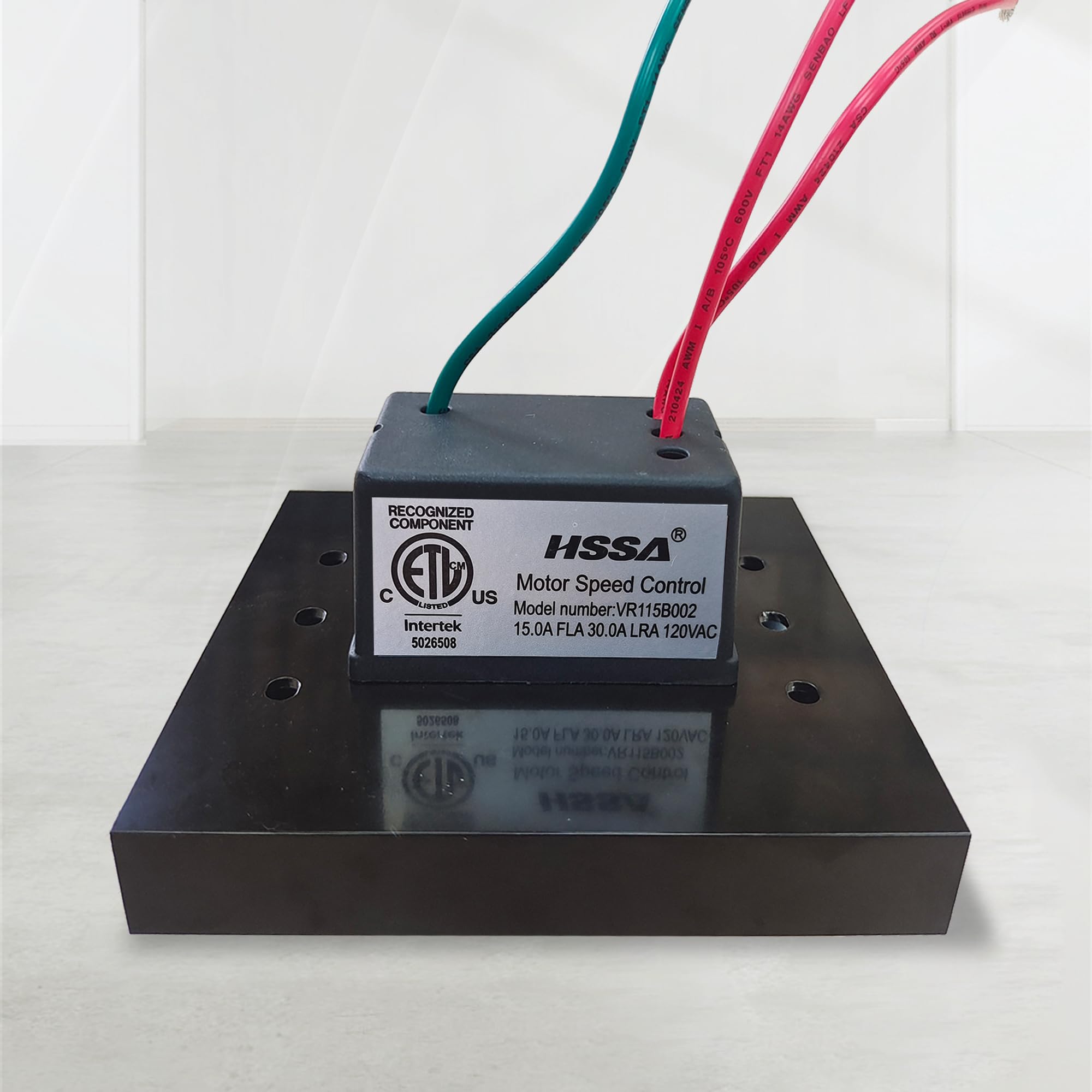 Peed Controller With On Off Switch, 120 Vac 15 Amp Motor Variable Speed Controller For Ventilation Fans