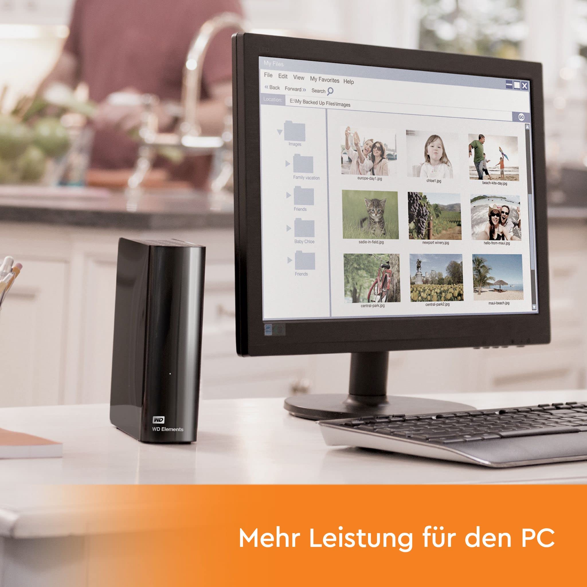 Wd 6 Tb Elements Desktop External Hard Drive - Usb 3.0, Black