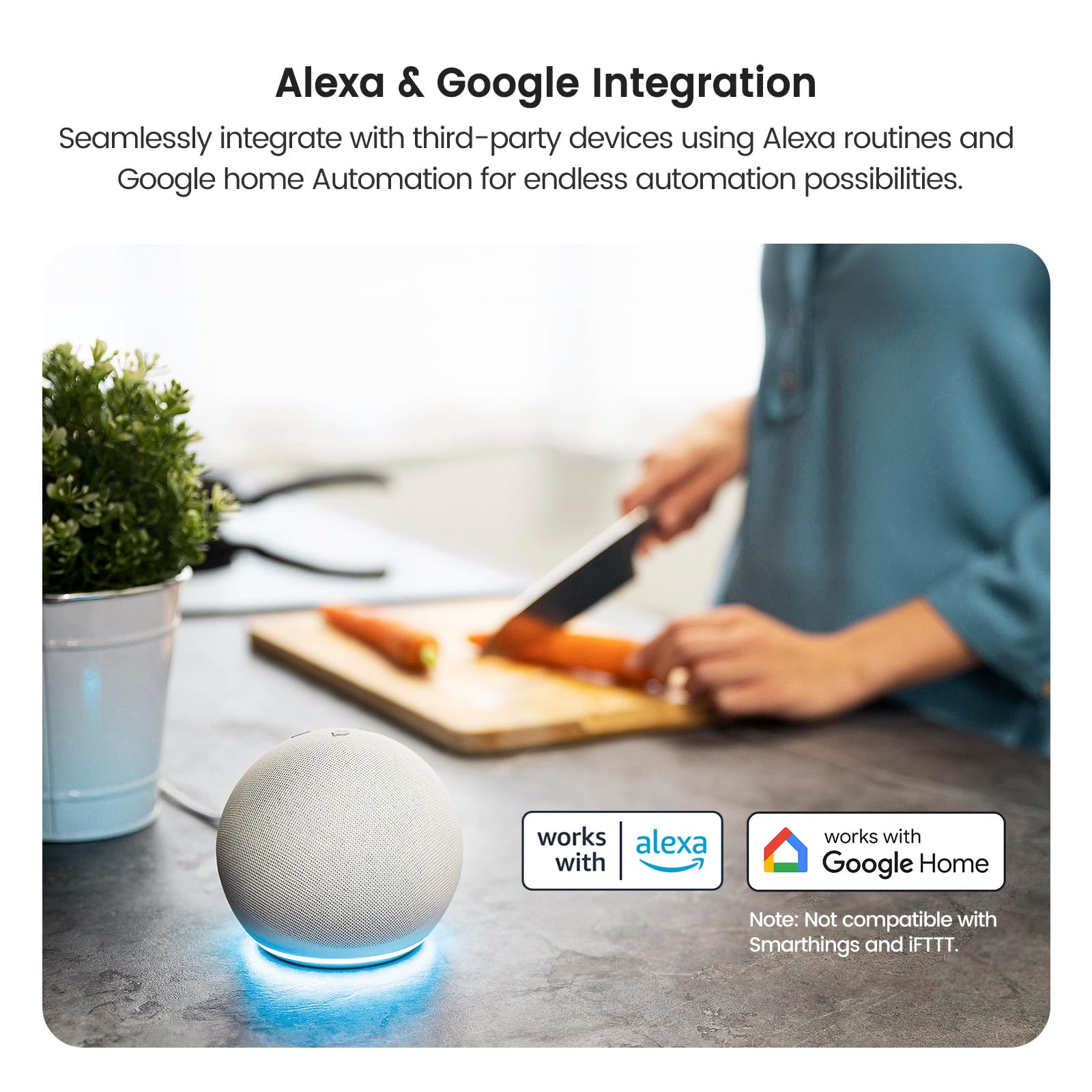 Treatlife Wifi Presence Sensor, 24G Mmwave Radar Smart Motion Sensor Wired, Support Alexa/Google Home, Real Time Human Occupancy