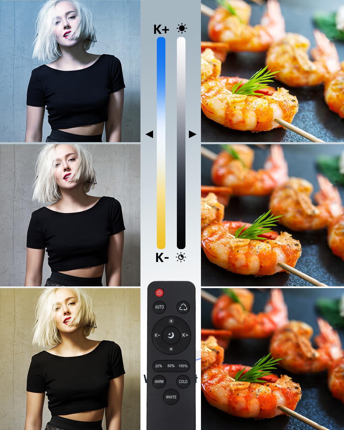 Skytex Softbox Lighting Kit(3Pack), 20X28In Soft Box|28In Octa Softbox|85W 2700 6400K E27 Led Bulb Continuous Photography Lighti