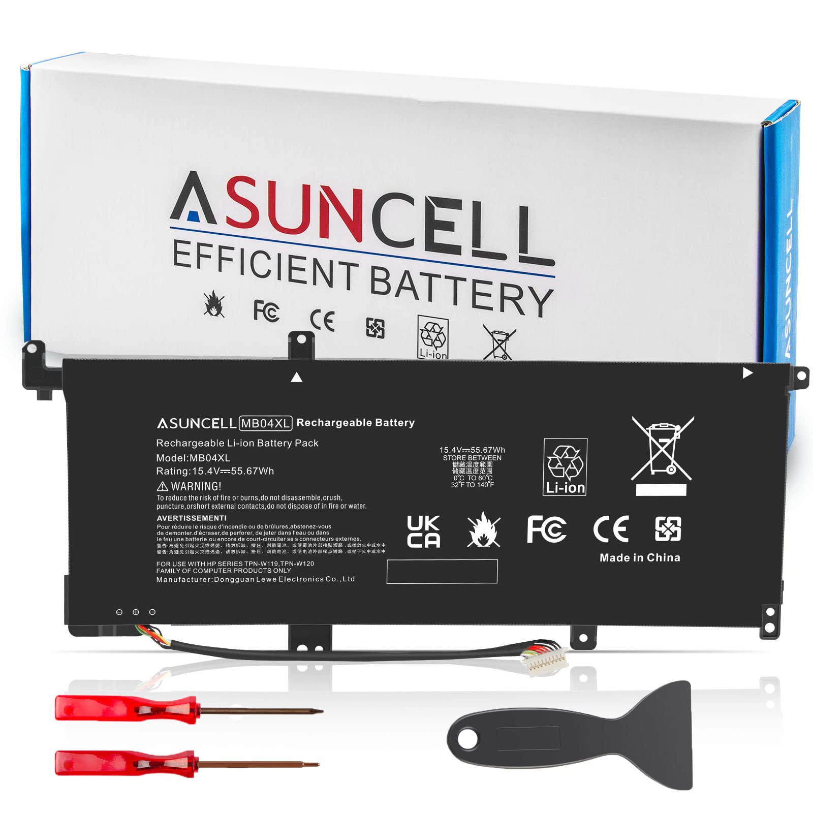 Asuncell Mb04Xl Battery For Hp Envy X360 M6 Aq105Dx M6 Aq103Dx M6 Aq005Dx M6 Aq003Dx M6 Ar004Dx 15 Aq273Cl 15 Aq100Nx 15 Aq267Cl