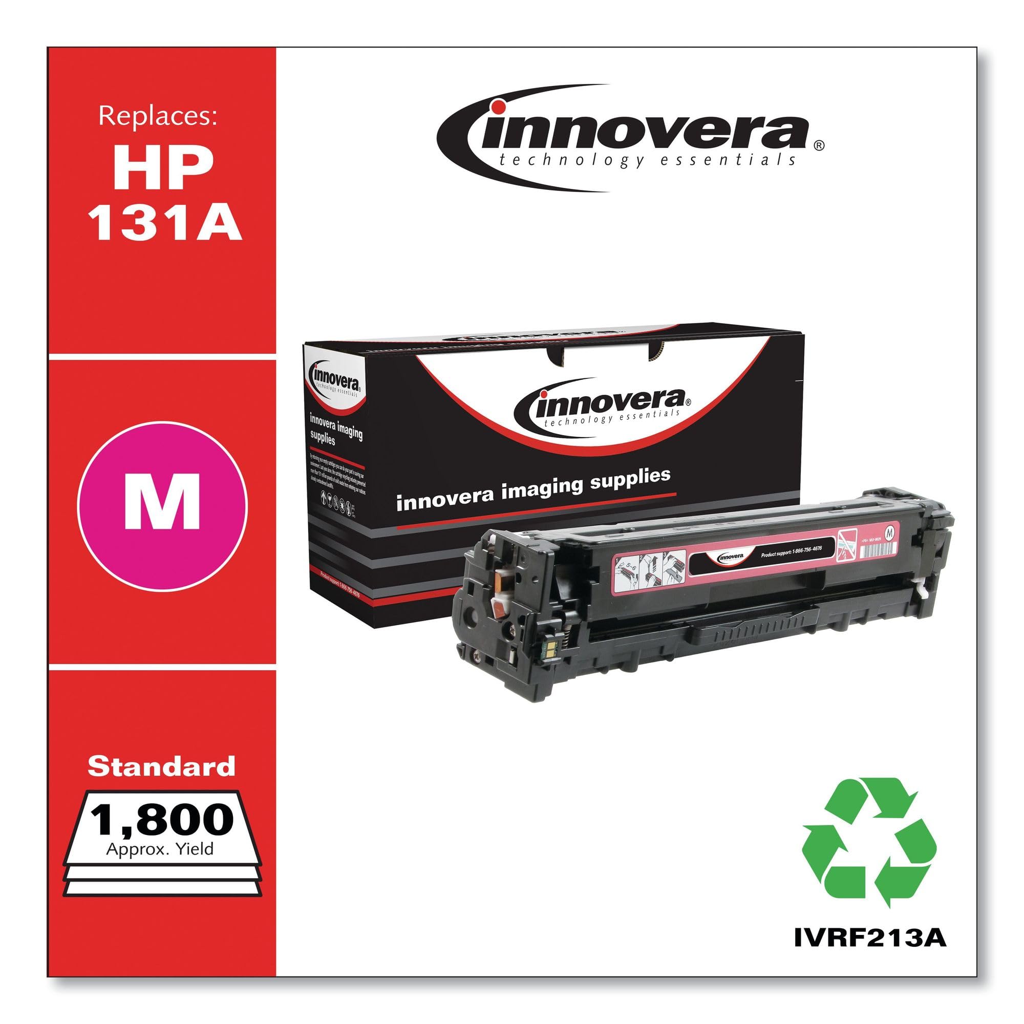 Innovera Ivrf213A Remanufactured Cf213A (131A) Toner, Magenta
