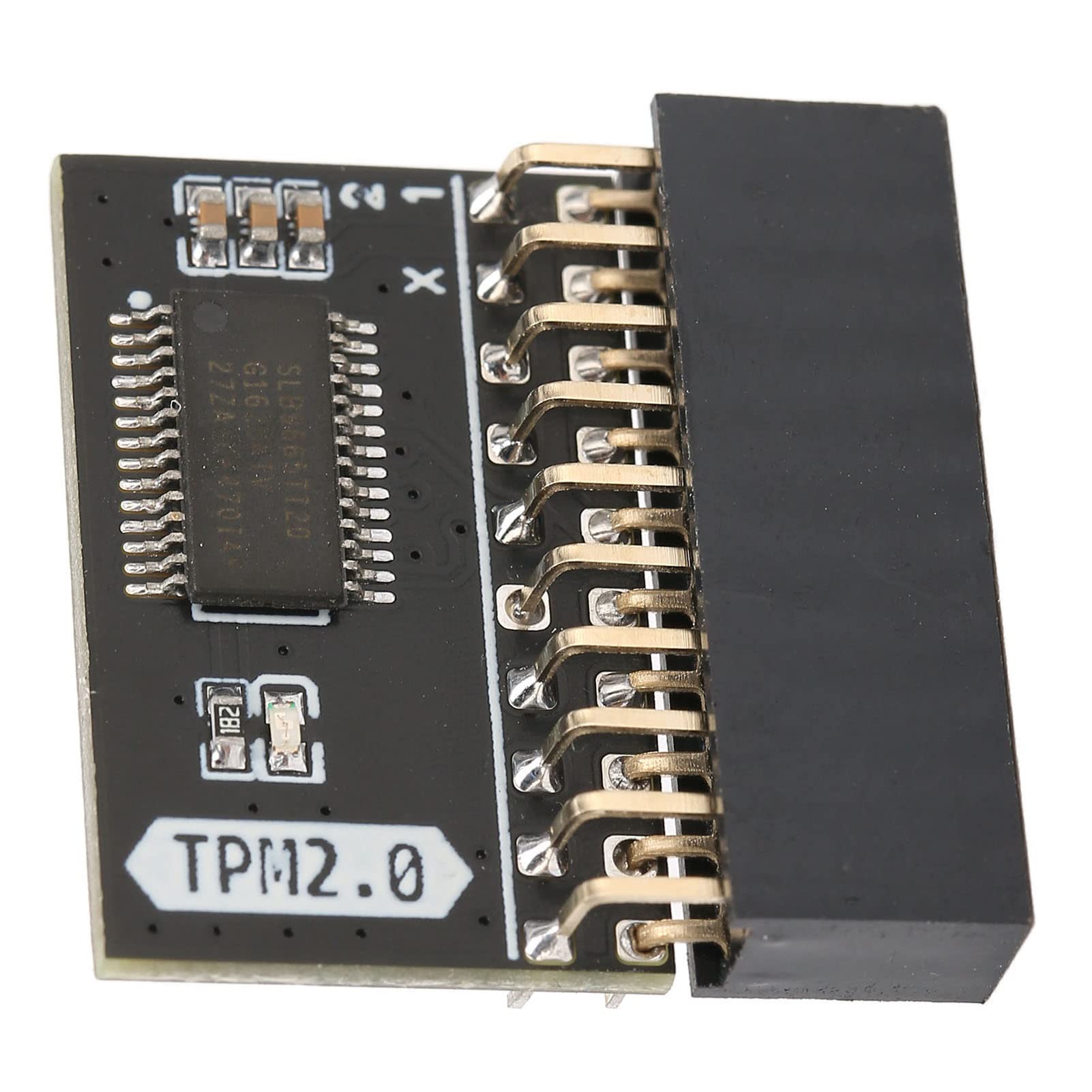 Amonida Tpm 2.0 Module,Tpm 2.0 Encryption Security Module, 20Pin Tpm Module For Asus Gigabyte 2X10P Standalone Crypto Processor