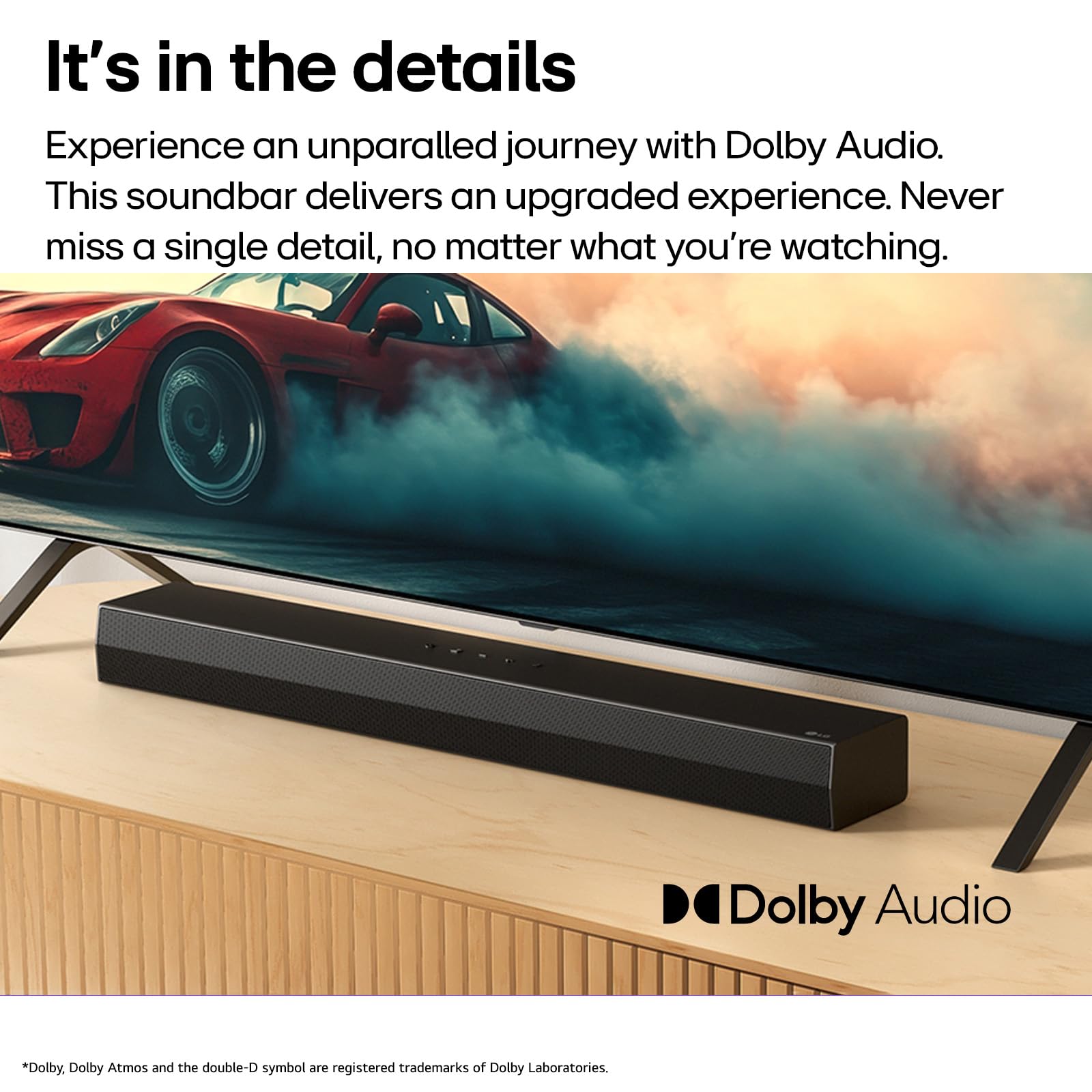 Lg S20A 2.0 Ch. Soundbar, Dolby Digital, Tv Synergy, Wow Interface, Dts Digital Surround (New 2025 Model)