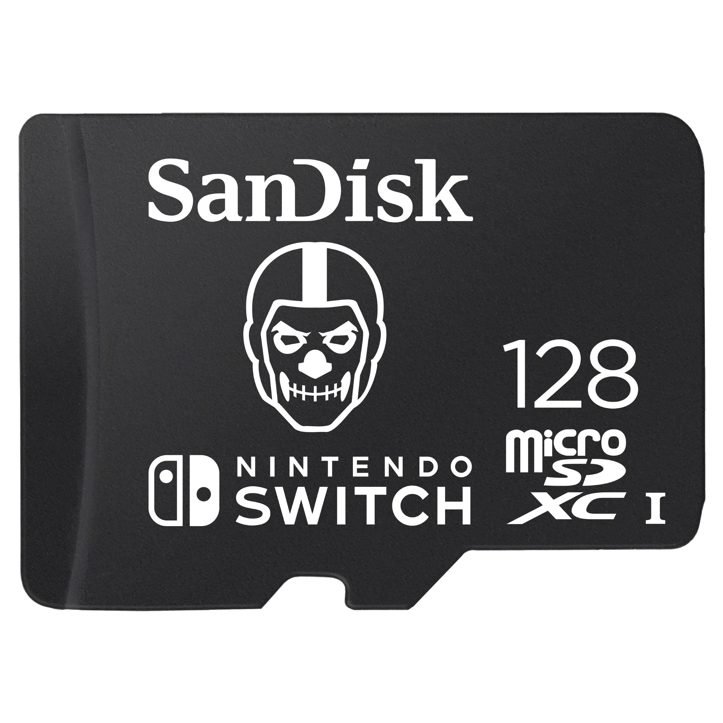 SanDisk 128GB microSDXC Card Licensed for Nintendo Switch, Fortnite Edition - SDSQXAO-128G-GN6ZG