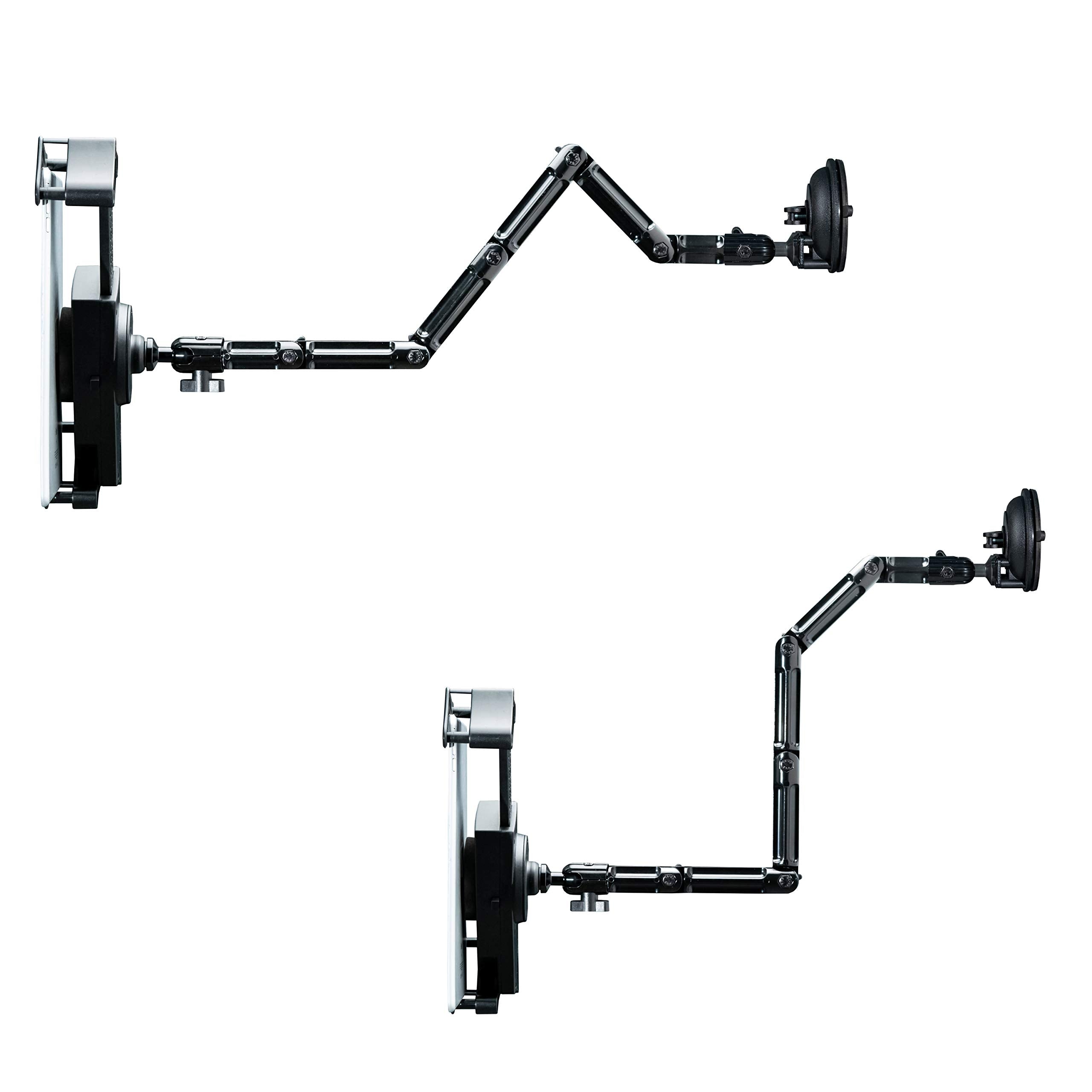 Custom Suction Mount - Cta Custom Angle-Adjustable Flex Suction Mount That Sticks To Flat Surfaces For Ipad 10Th Gen 10.9 - Ipad