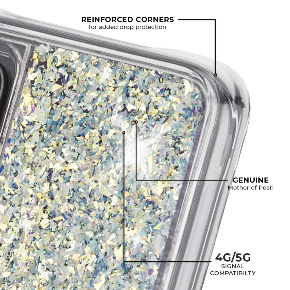 Case Mate   Twinkle   Case For Samsung Galaxy S20+ | S20 Plus   5G Compatible   Reflective Iridescent Glitter Foil   6.7 Inch