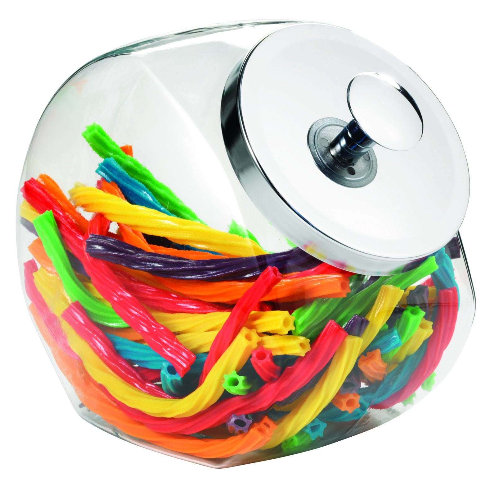 Anchor Hocking 1 Gallon Penny Candy Jars With Chrome Lid, Set Of 4