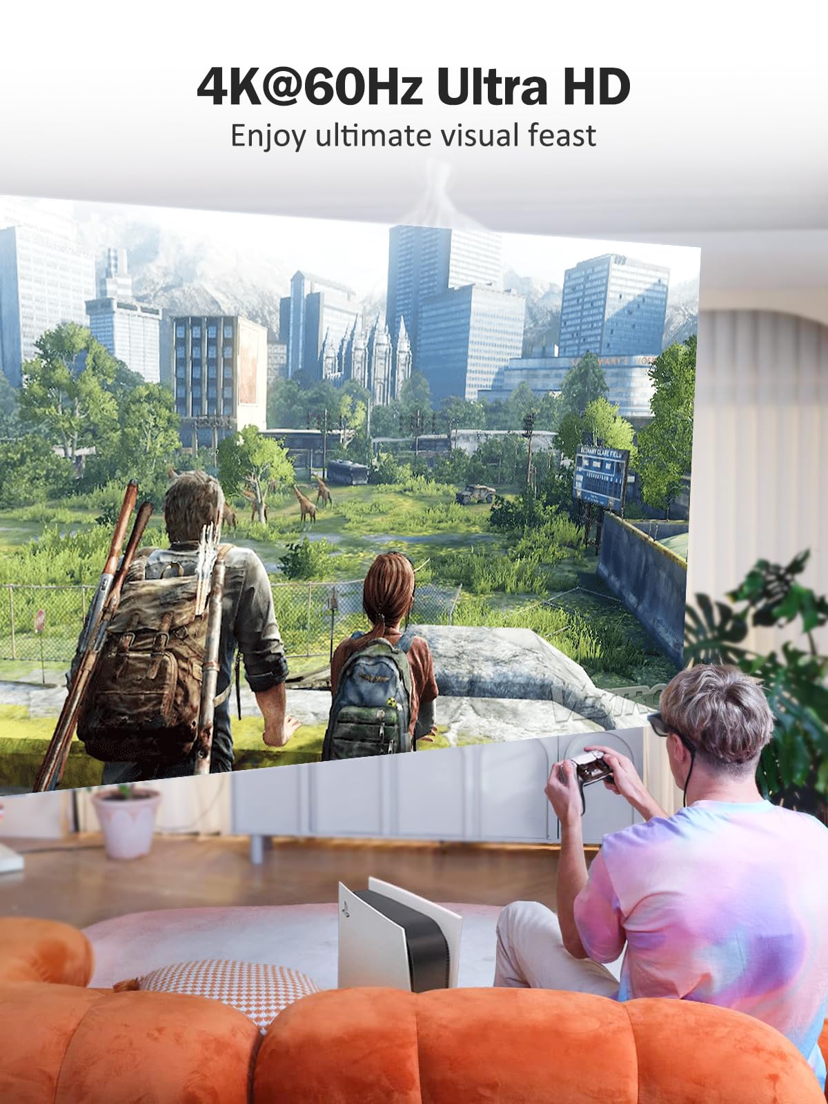 LIVIN HDMI to USB C Adapter 4K@60Hz, HDMI Male to USB C Female for Laptops, Switch, PS4/5, Xbox, Compatible with AR Glasses and More