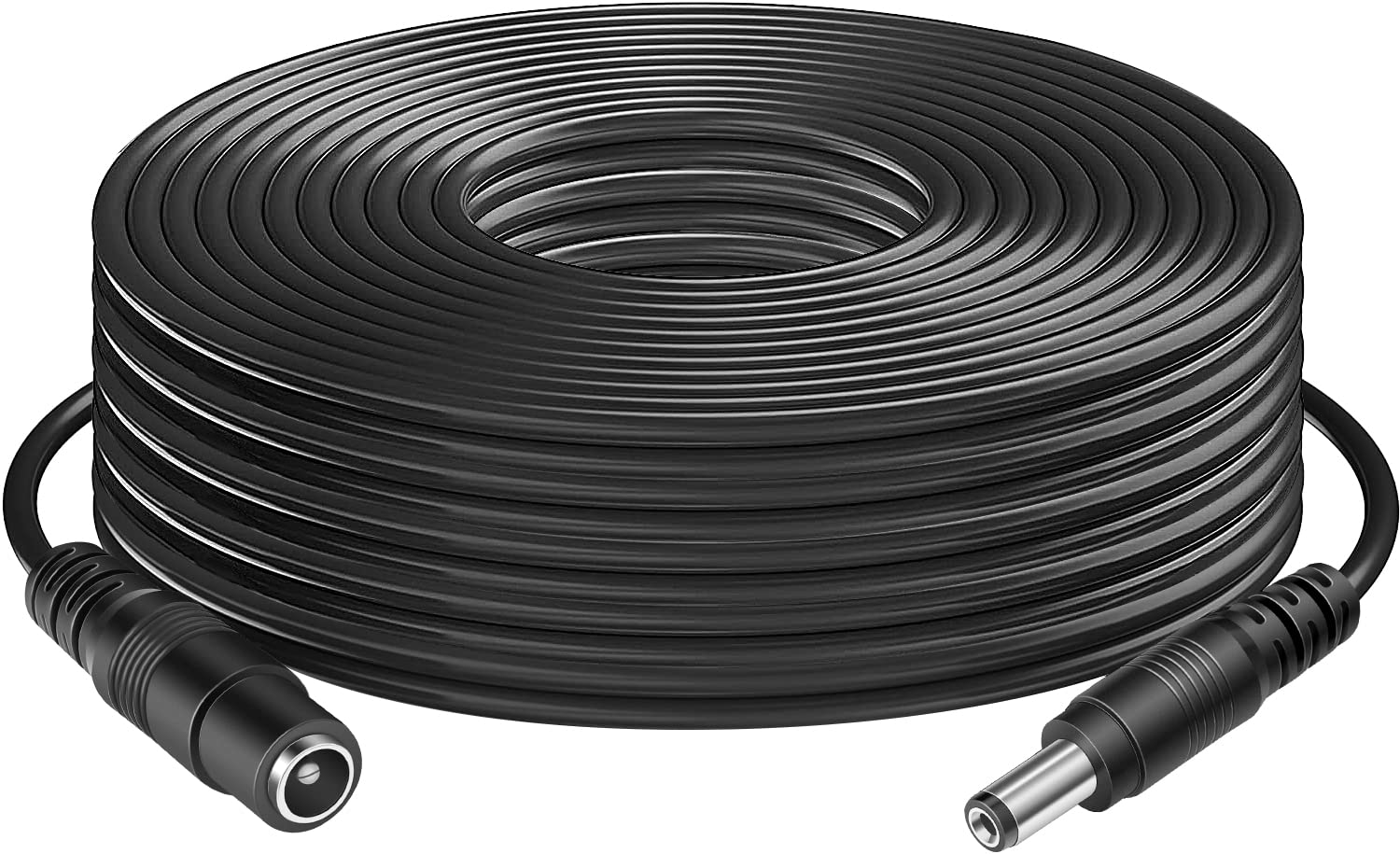 Dc Power Extension Cable, 12V Dc Extension Cord 2.1Mm X 5.5Mm Male To Female Power Cord For Outdoor Security Camera, Power Suppl