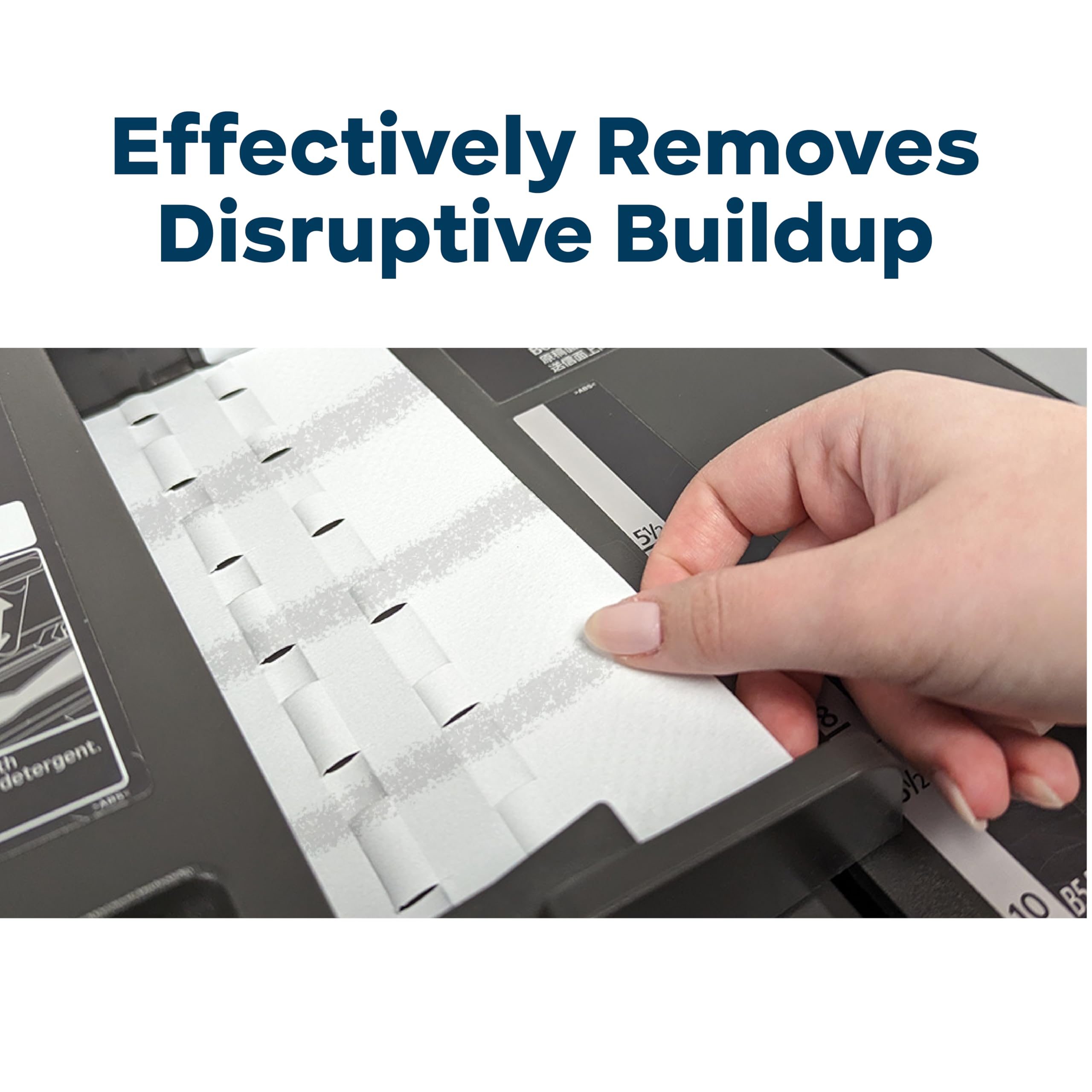 Kicteam - Waffletechnology Cleaning Cards For Desktop & Mobile Document Scanners (15 Cards) - Presaturated With Wondersolvent -