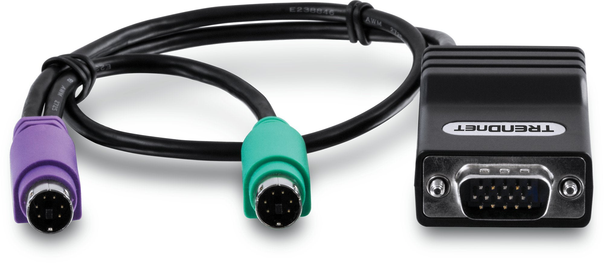 Trendnet Cat5 Ps/2 Server Interface Module, Connects Cat5 Kvm Switch, Ps/2, Vga, Cat5/Cat5E/Cat6, Windows/Linux/Sun, Tk Cat5P