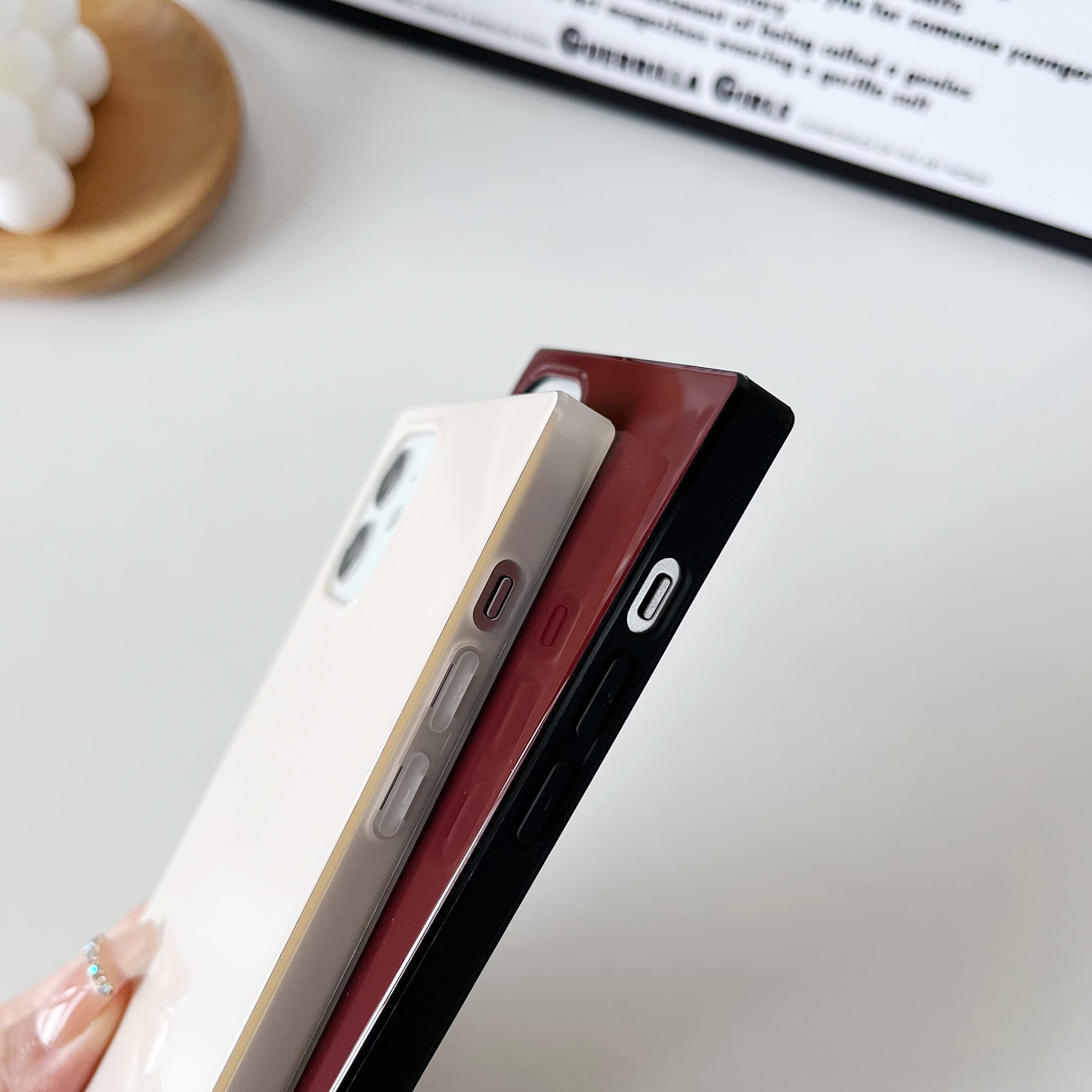 Cocomii Square Iphone 12 Pro Max Case   Square Neutral Plain Color   Slim   Light   Glossy   Sturdy Tpu Silicone   Natural Color