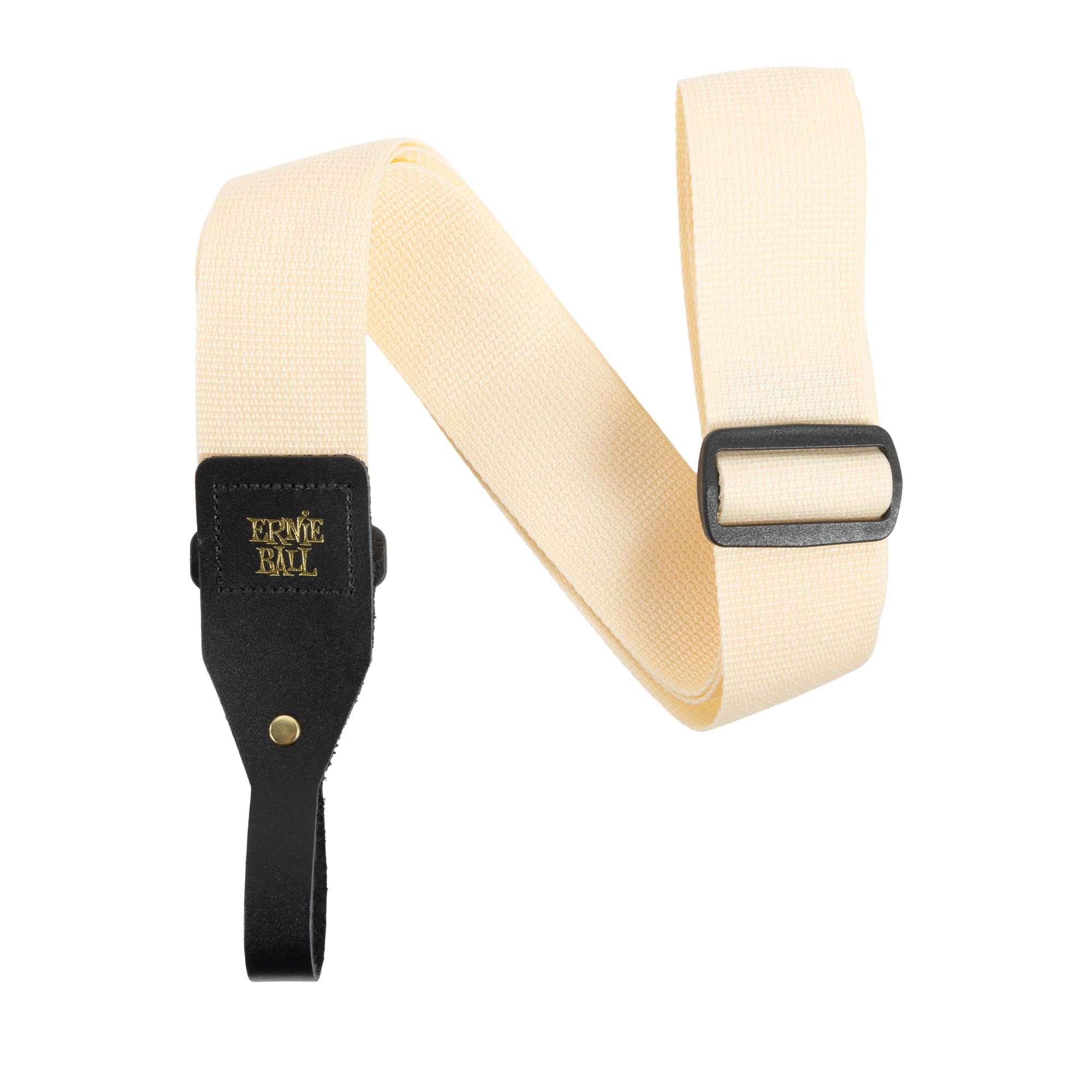 Ernie Ball Polypro Acoustic Guitar Strap   Cream (P05368)