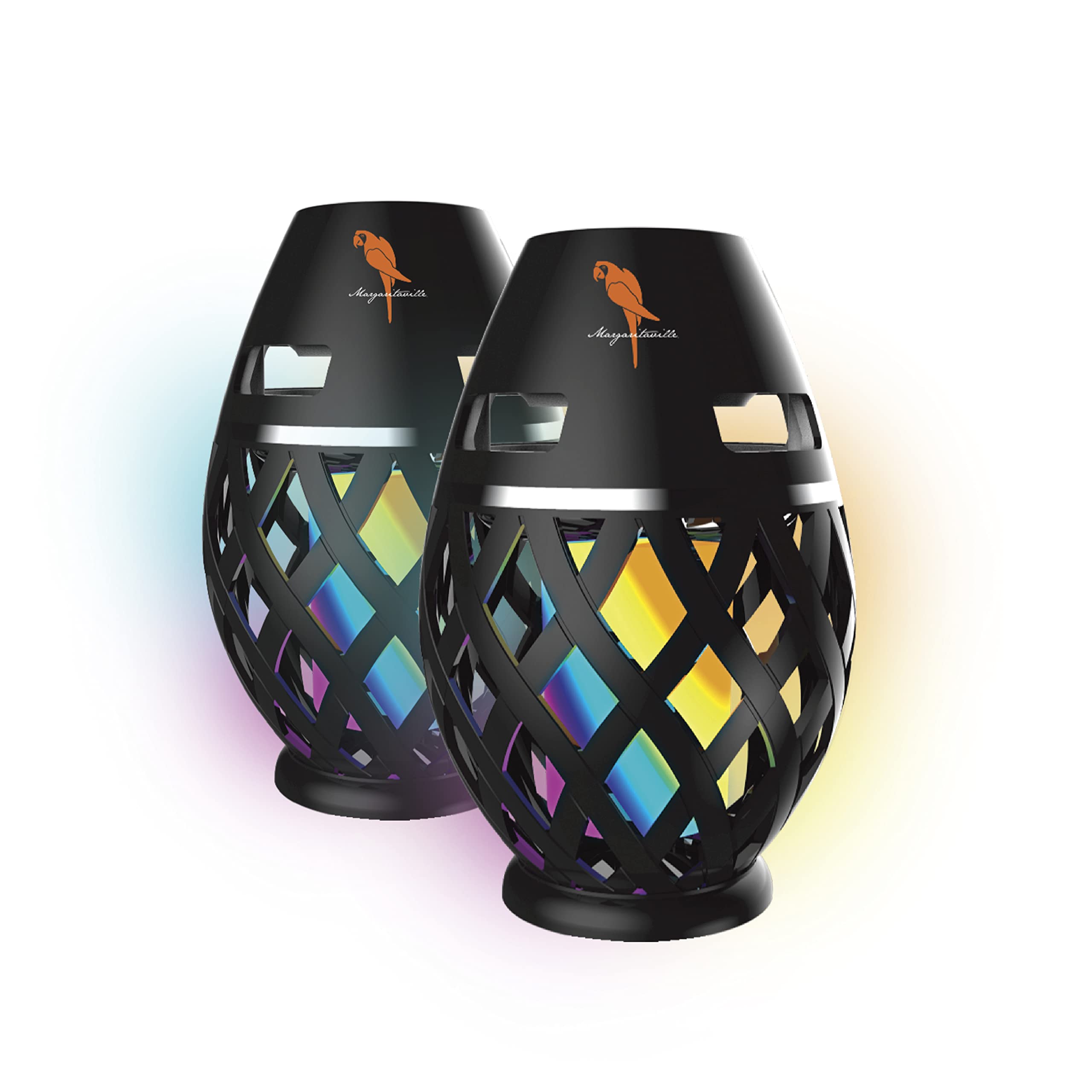 Margaritaville Tiki Torch   Waterproof Bluetooth Speaker, Portable Party Speaker With Multicolor Led Lights, Perfect For Travel,