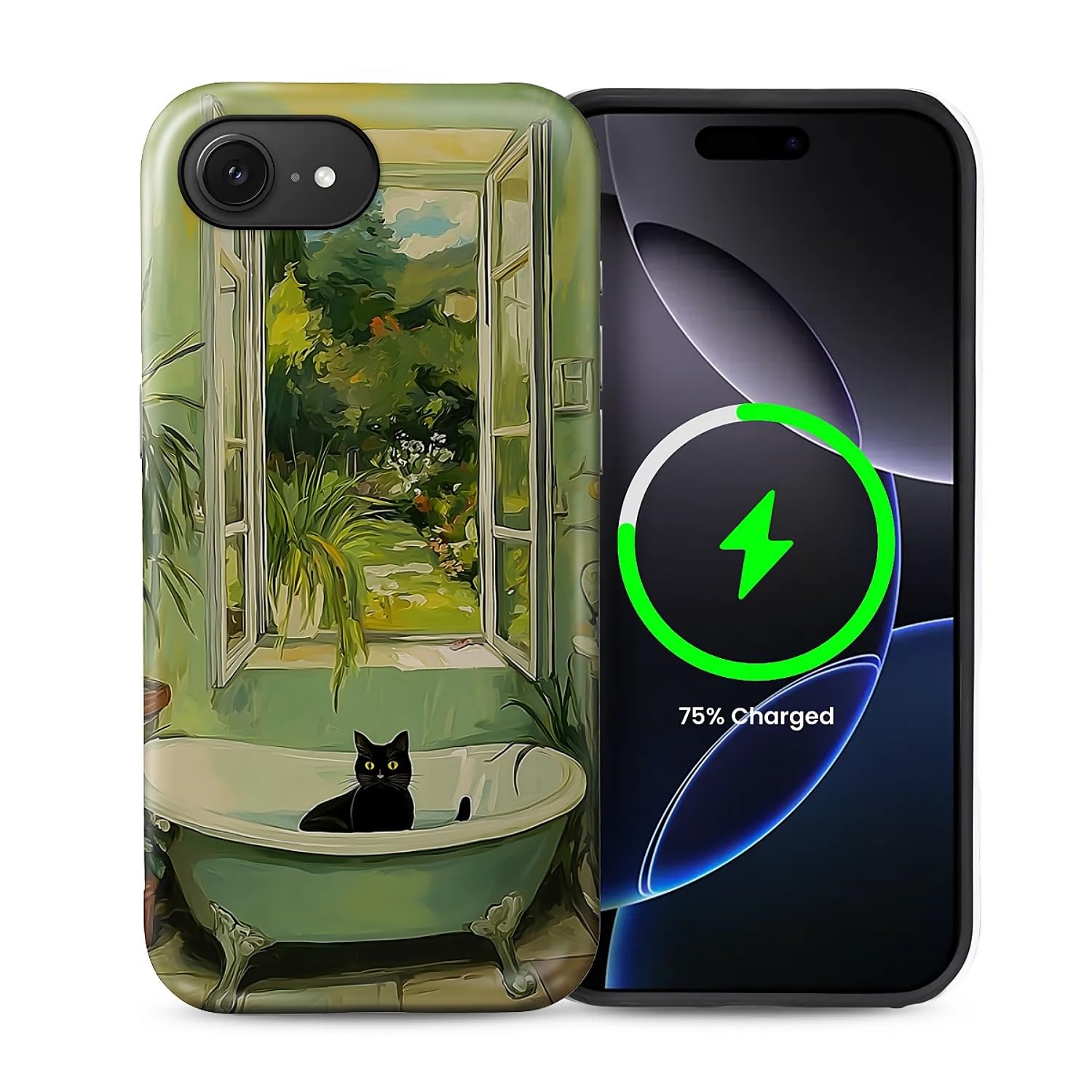 casesok for iPhone 16e Case,Compatible with MagSafe,Dual-Layer Hard Shell + Silicone Cover,Full Body Protection Shockproof Case 