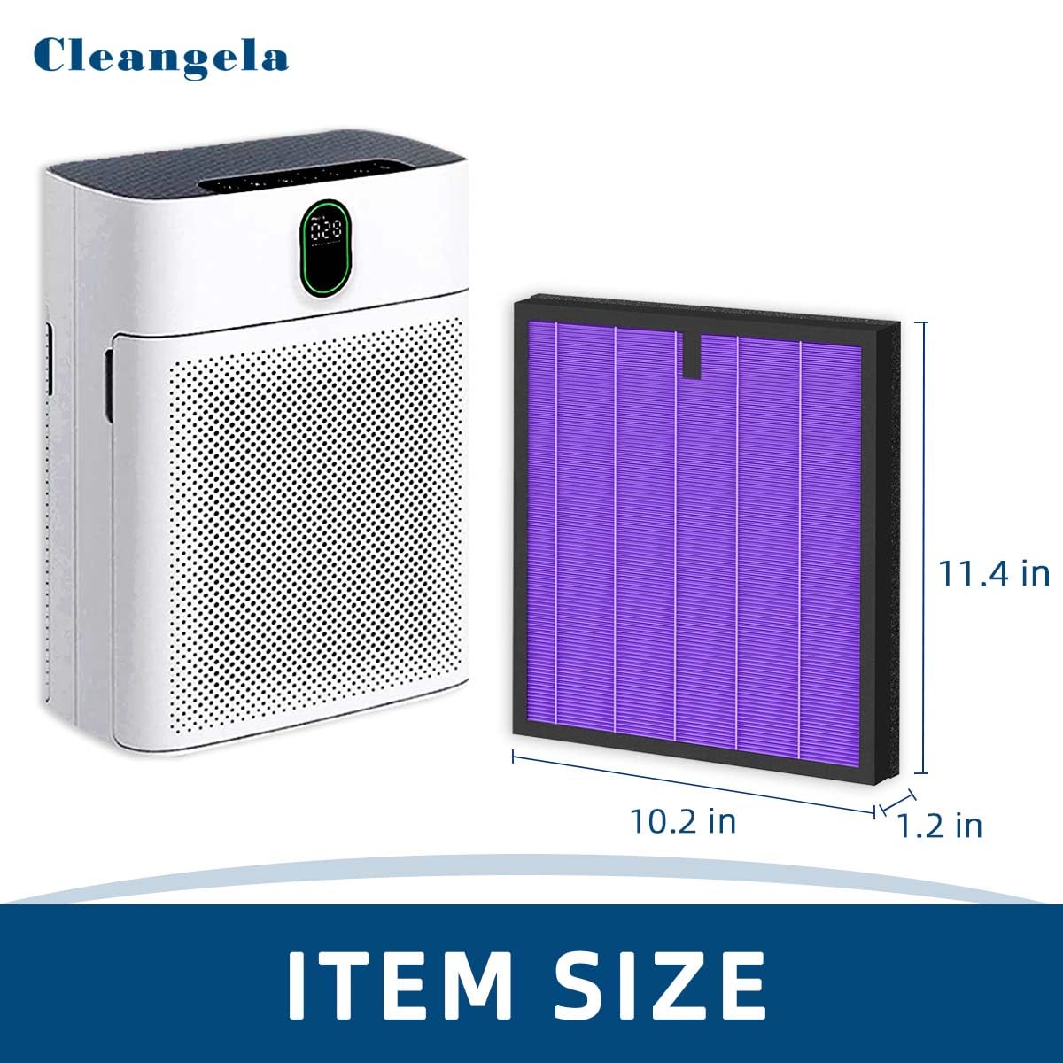 Hy4866 Air Purifier Replacement Filter 4 Pack: Compatible With Morento Hy4866, Westhey Hy4866 And Yiou M1 Air Cleaner Purifiers