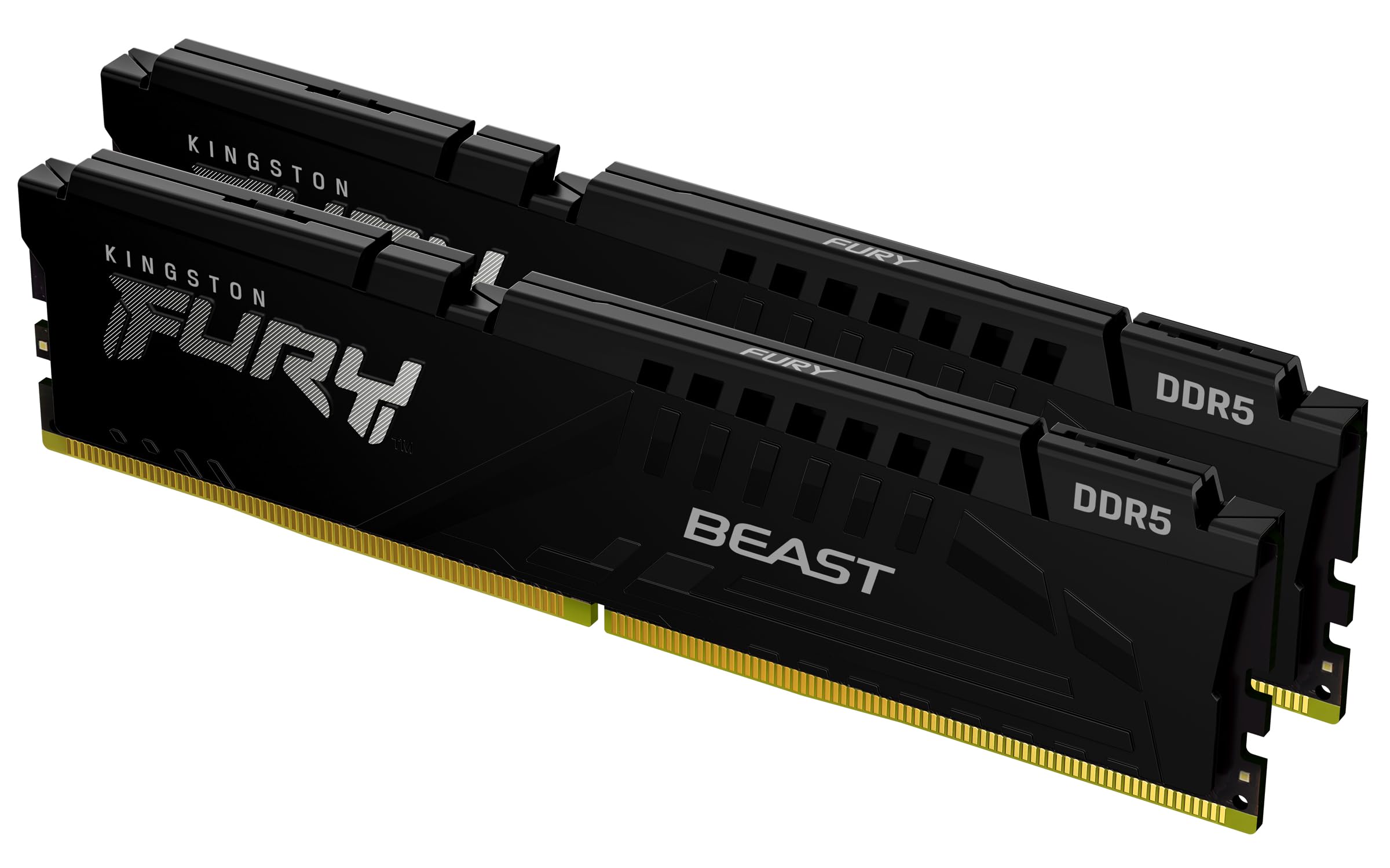 Kingston Fury Beast 32Gb (2X16Gb) 6800Mt/S Ddr5 Cl34 Desktop Memory | Amd Expo | Plug N Play | Kit Of 2 | Kf568C34Bbek2 32