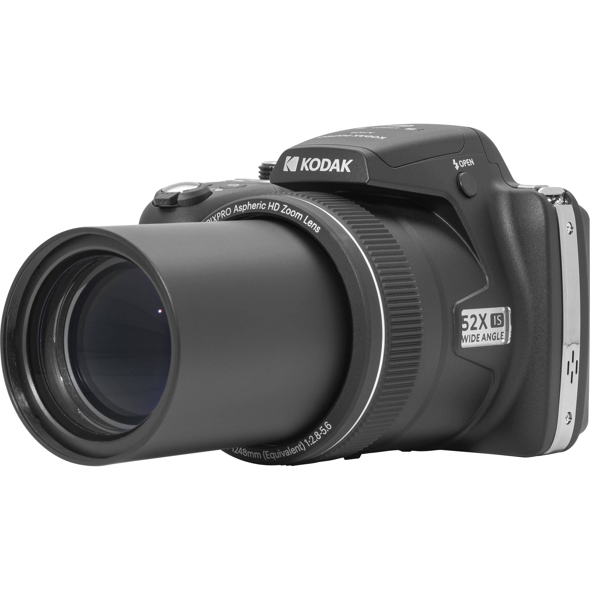 Kodak Pixpro Az528 Digital Camera (Black) Bundle With 32Gb Memory Card + Camera Case + Memory Card Wallet + Screen Protectors +