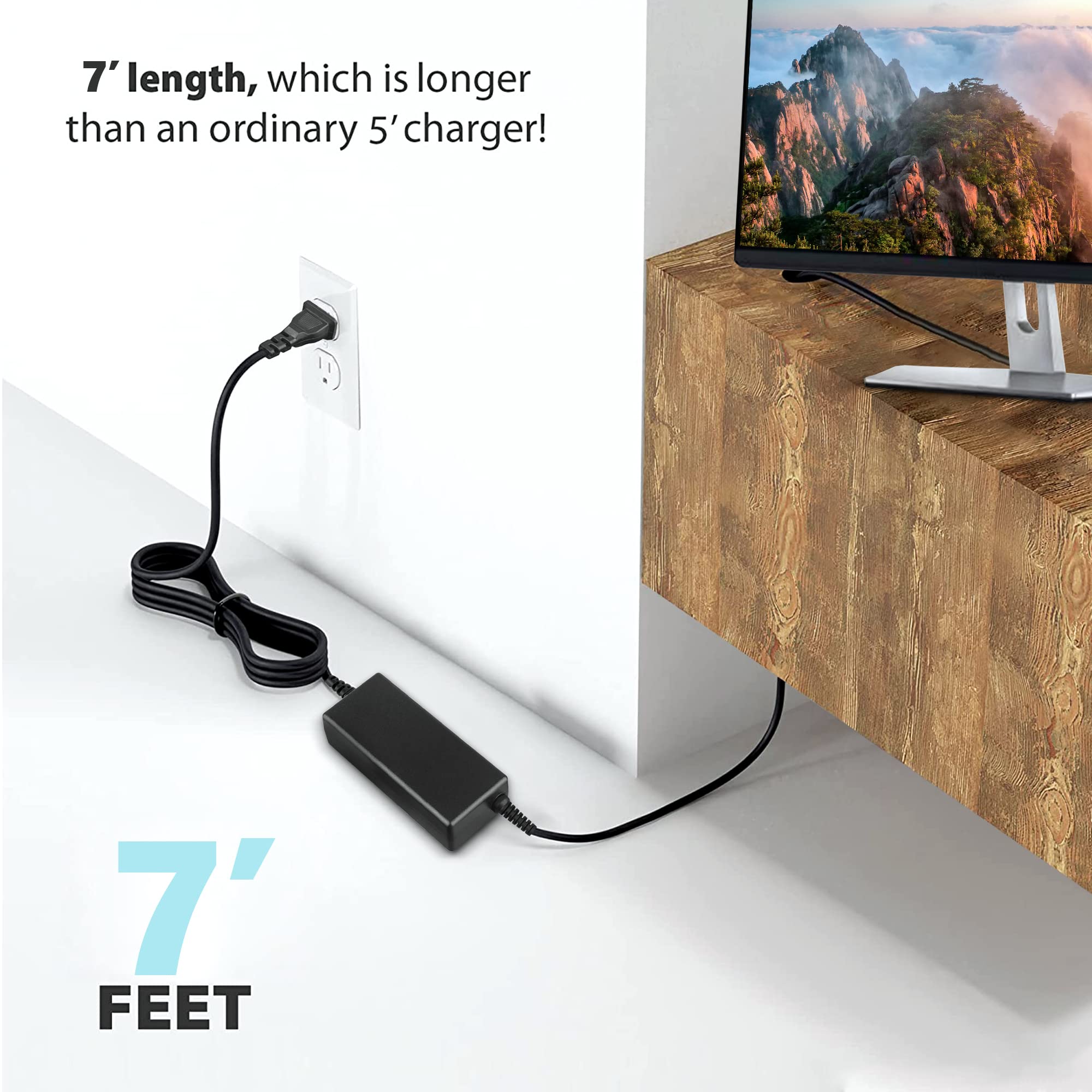 Sllea 12V Ac/Dc Adapter For Led Daylite Designs For Vision, Inc. Day Lite Dled 12Vdc Power Supply Cord Cable Ps Battery Charger Mains Psu