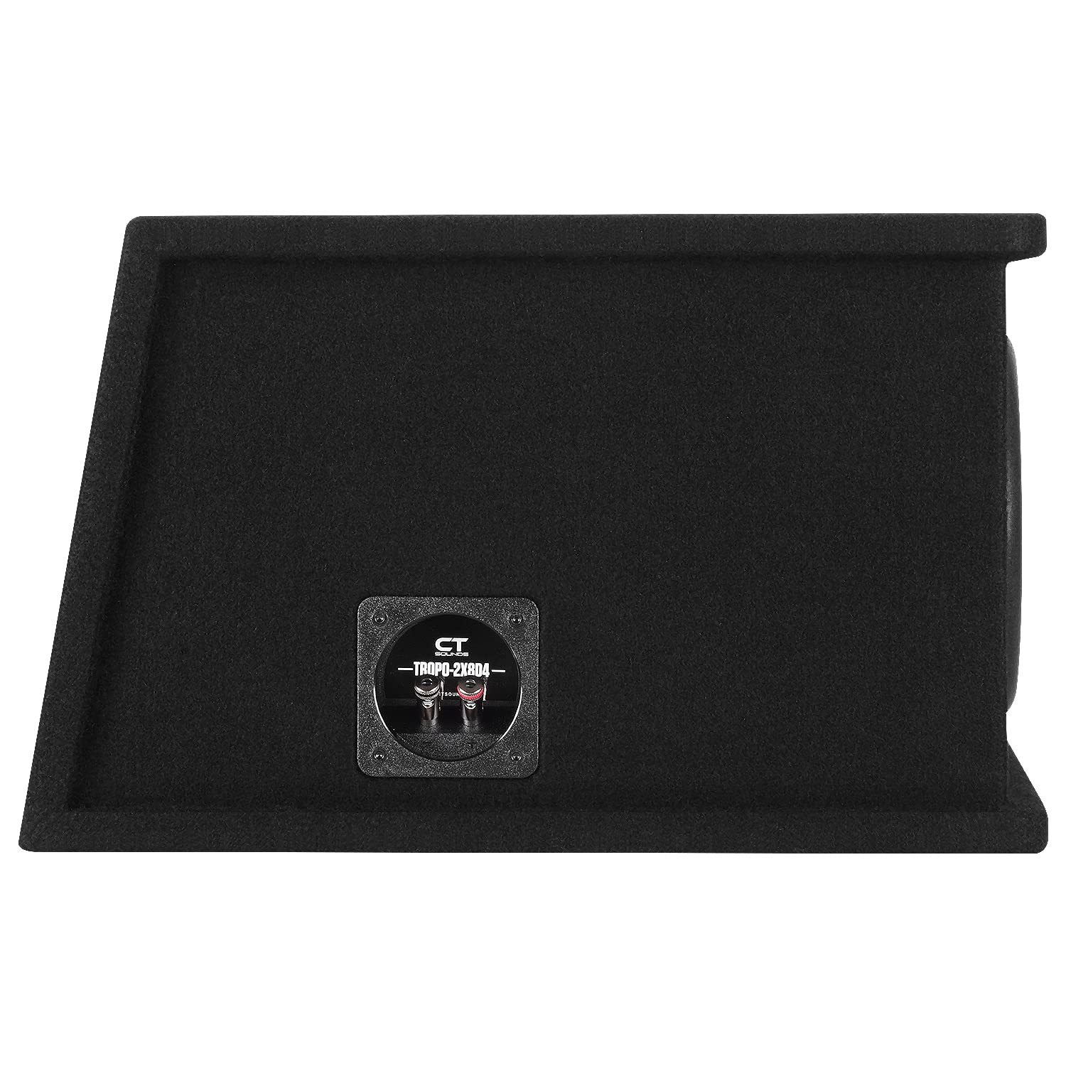 Ct Sounds Dual 8    1600W Loaded Tropo Series Ported Car Subwoofer Box   Tropo 2X8D4