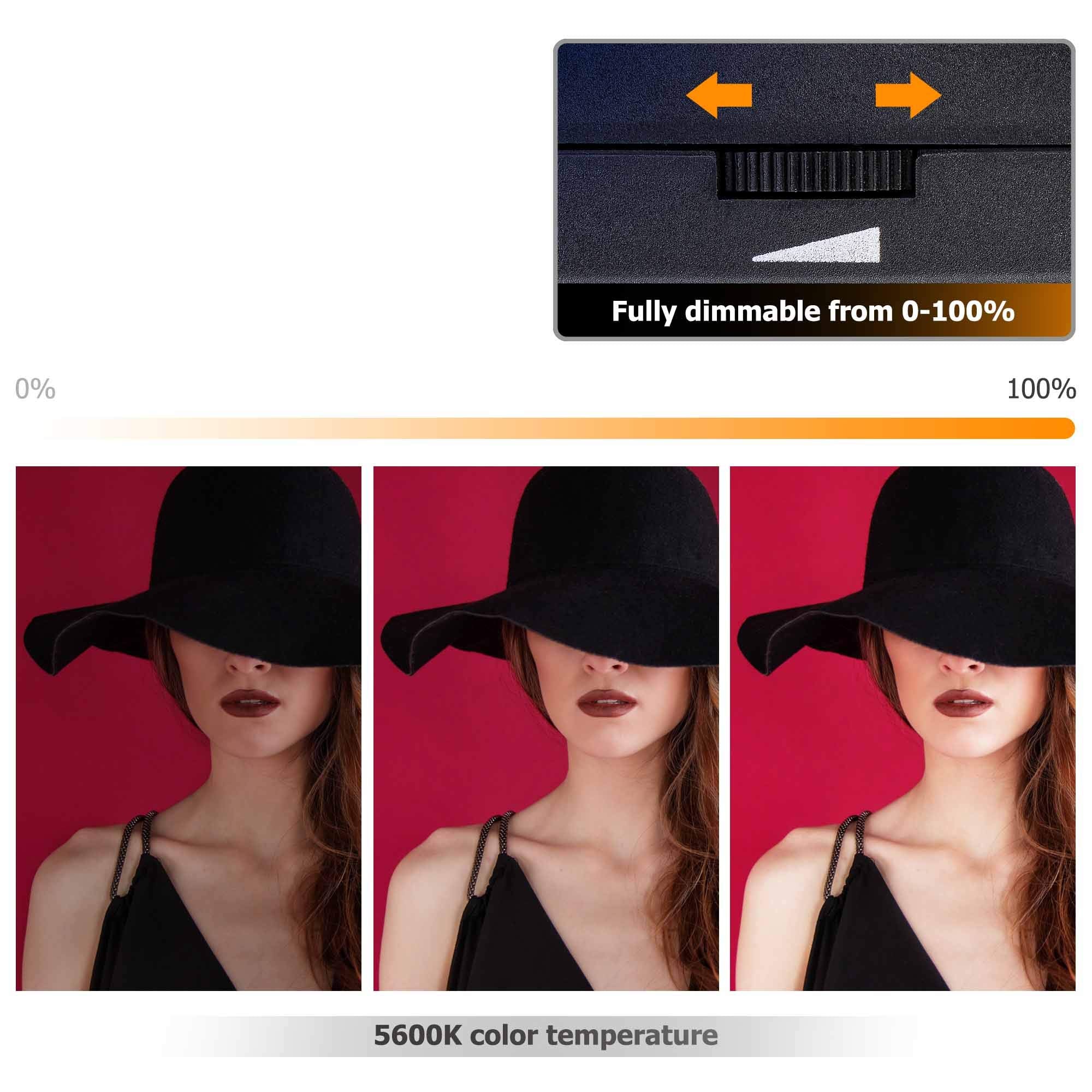 Kiwifotos Mini Led Video Light For Sony Zv E10 Ii Zve10 Zv 1F Zv1F Zv 1 Ii Zv1 Zv1Ii A6000 A6100 A6300 A6400 Nikon Z30 Z50 Z6 Z7