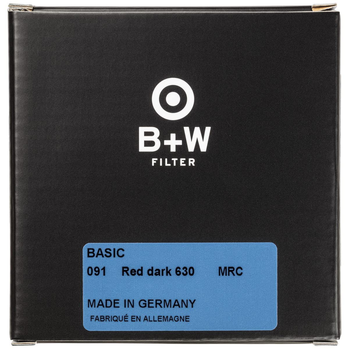 B+W 49Mm Basic Black & White (Dark Red) Mrc 091M Glass Filter