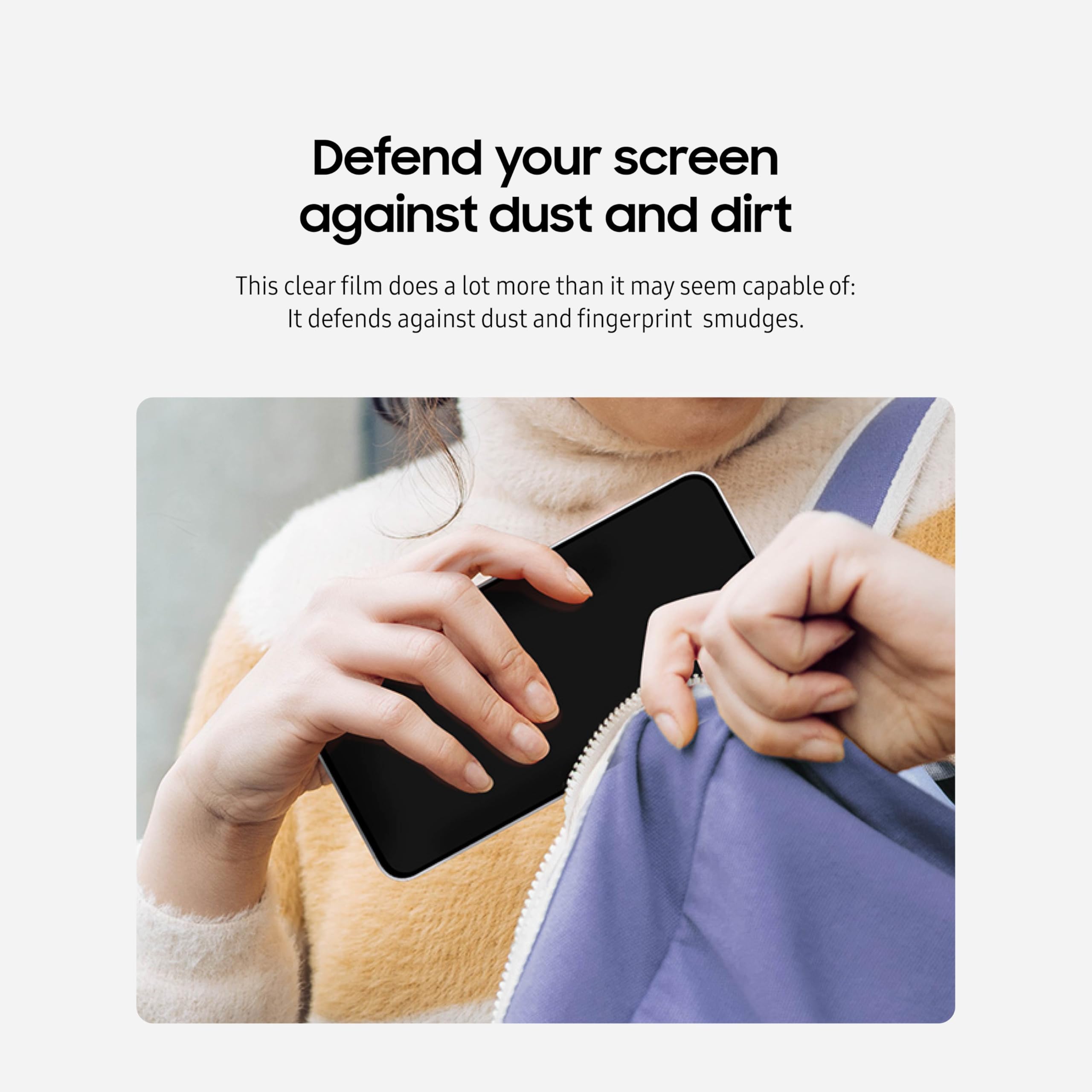 Samsung Galaxy S25 Fe Anti-Reflecting Film, Anti-Glare Phone Screen Protector, Anti-Dust And Anti-Dirt, Fingerprint Shield, Us V