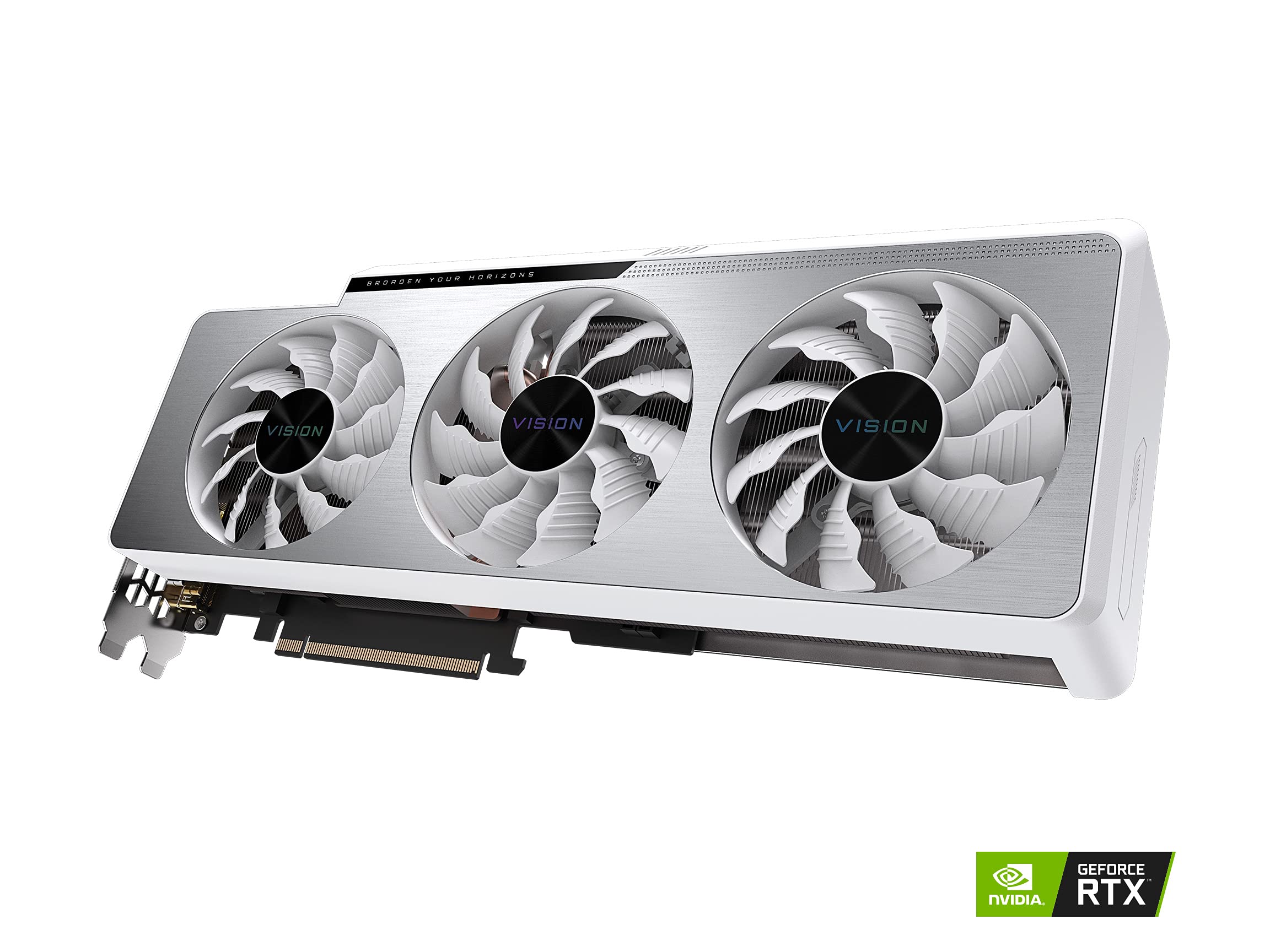 Gigabyte Geforce Rtx 3070 Ti Vision Oc 8G Graphics Card, Windforce 3X Cooling System, 8Gb 256 Bit Gddr6X, Gv N307Tvision Oc 8Gd