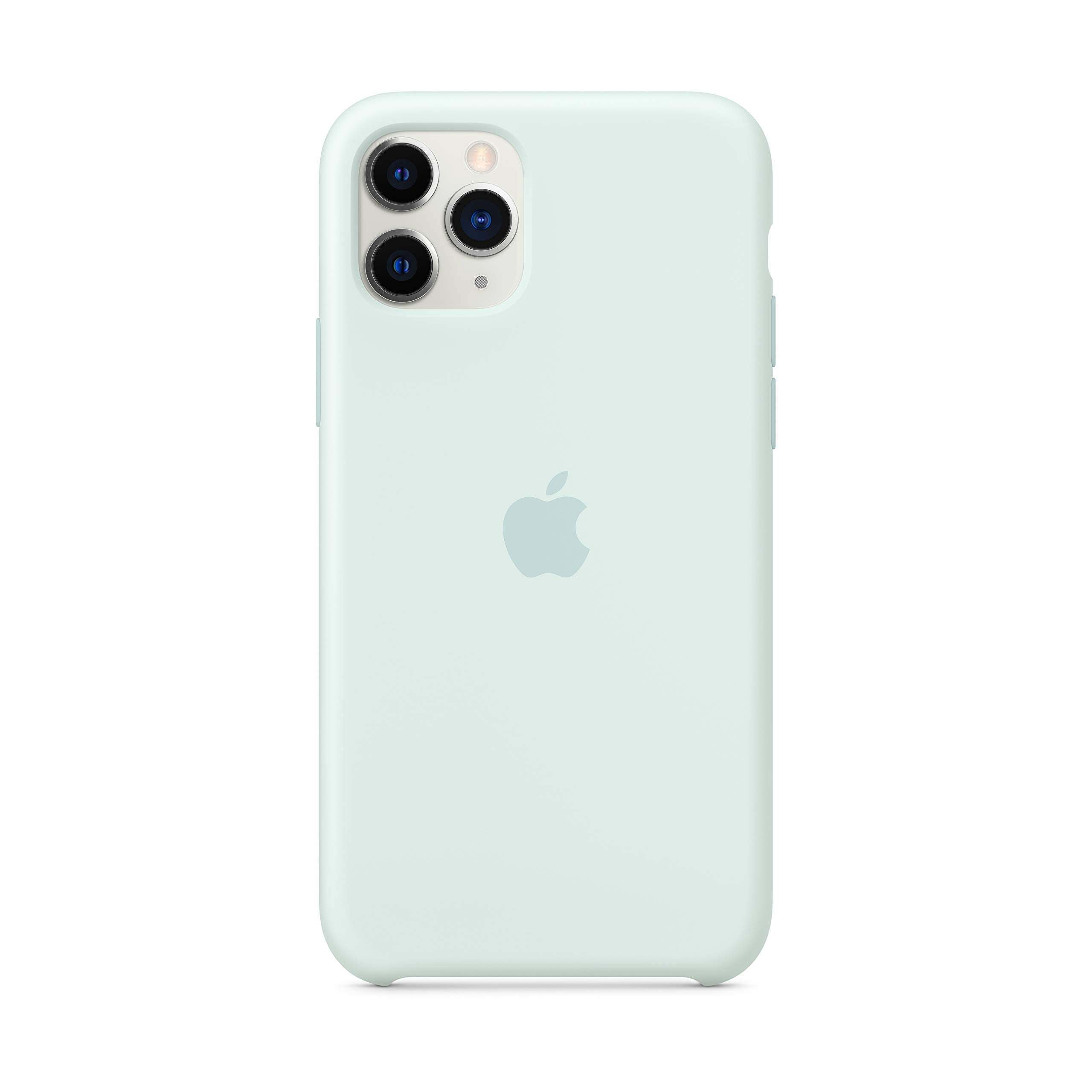 Apple iPhone 11 Pro Seafoam Silicone Case - Slim Fit, Wireless Charging Compatible, Water Resistant