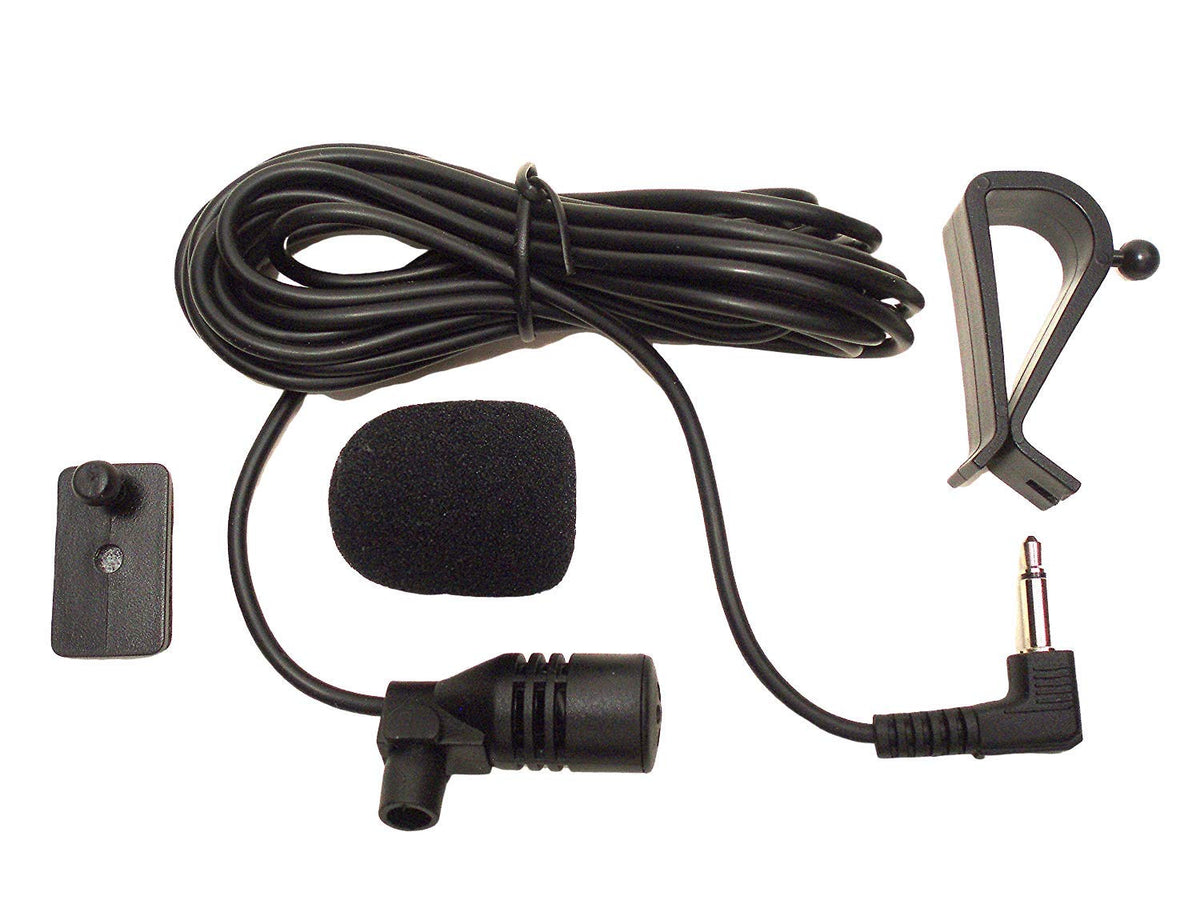 Fingerlakes 3.5Mm Microphone Assembly Mic For Car Vehicle Head Unit Bluetooth Enabled Stereo Radio Gps Dvd