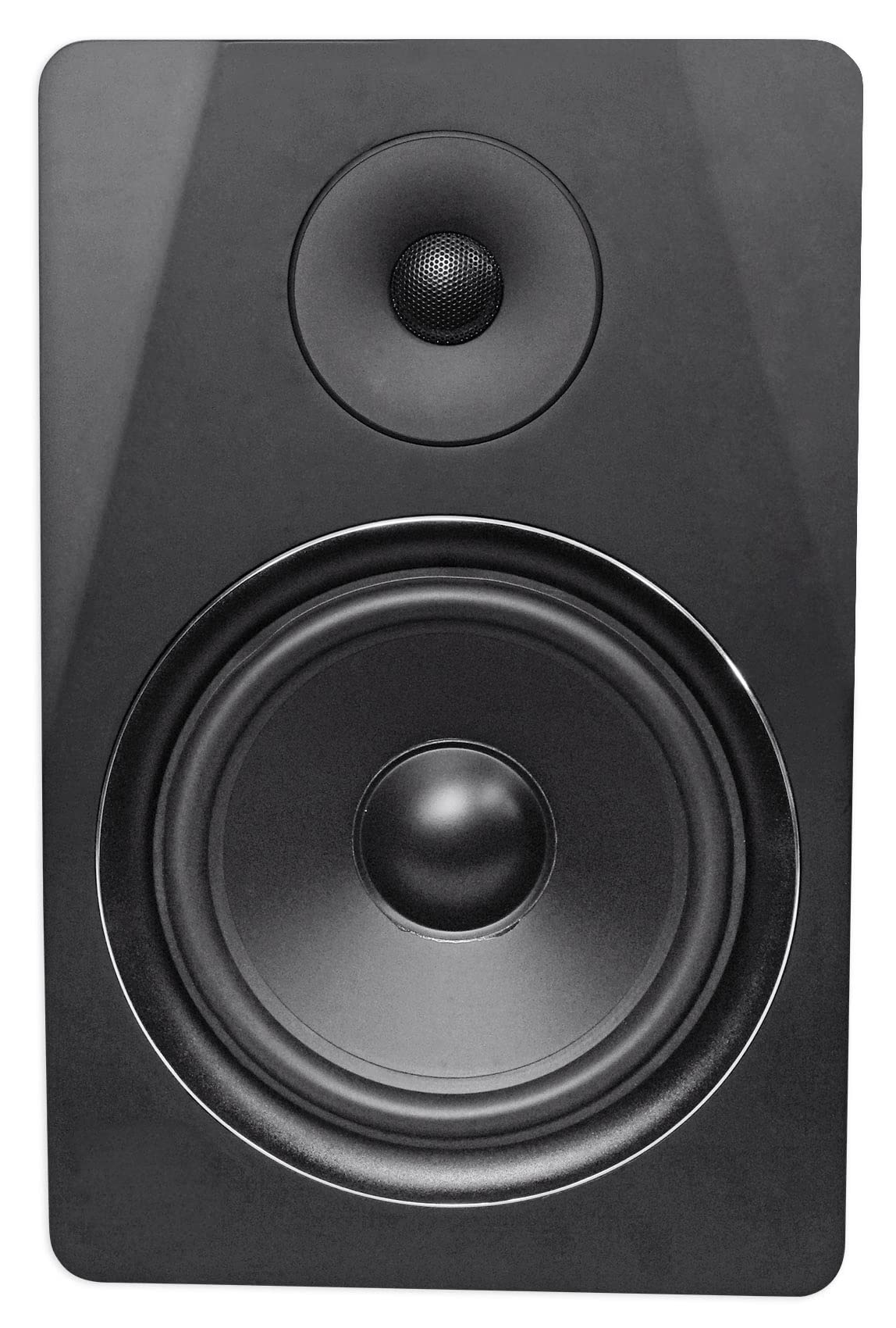 Rockville Dpm8B 8'' 2 Way 300W Black Active/Powered Studio Monitor Speaker