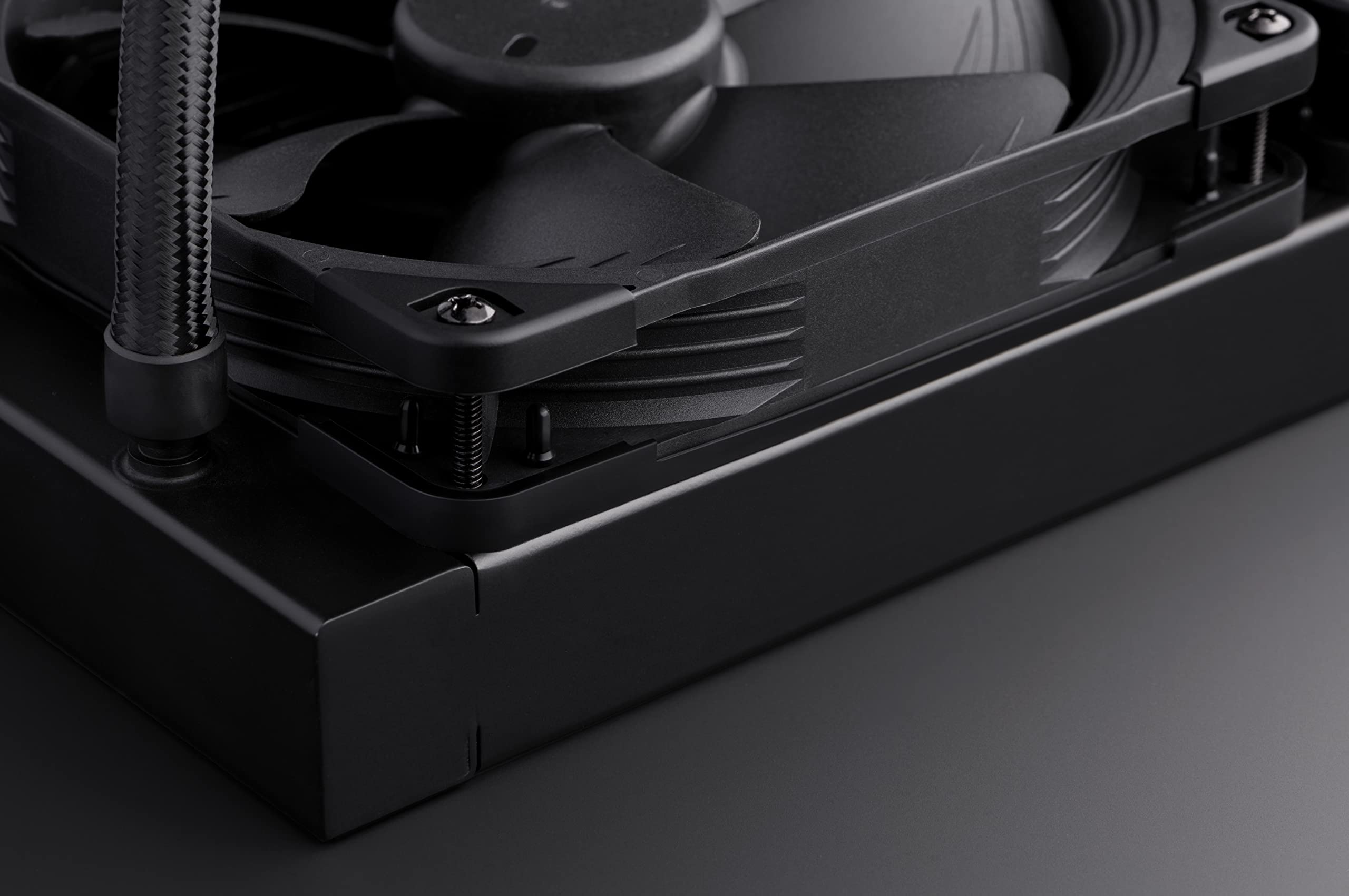 Noctua Na Savg2 Chromax.Black, Anti Vibration Gaskets For 140X25Mm Fans (Set Of 3, Black)