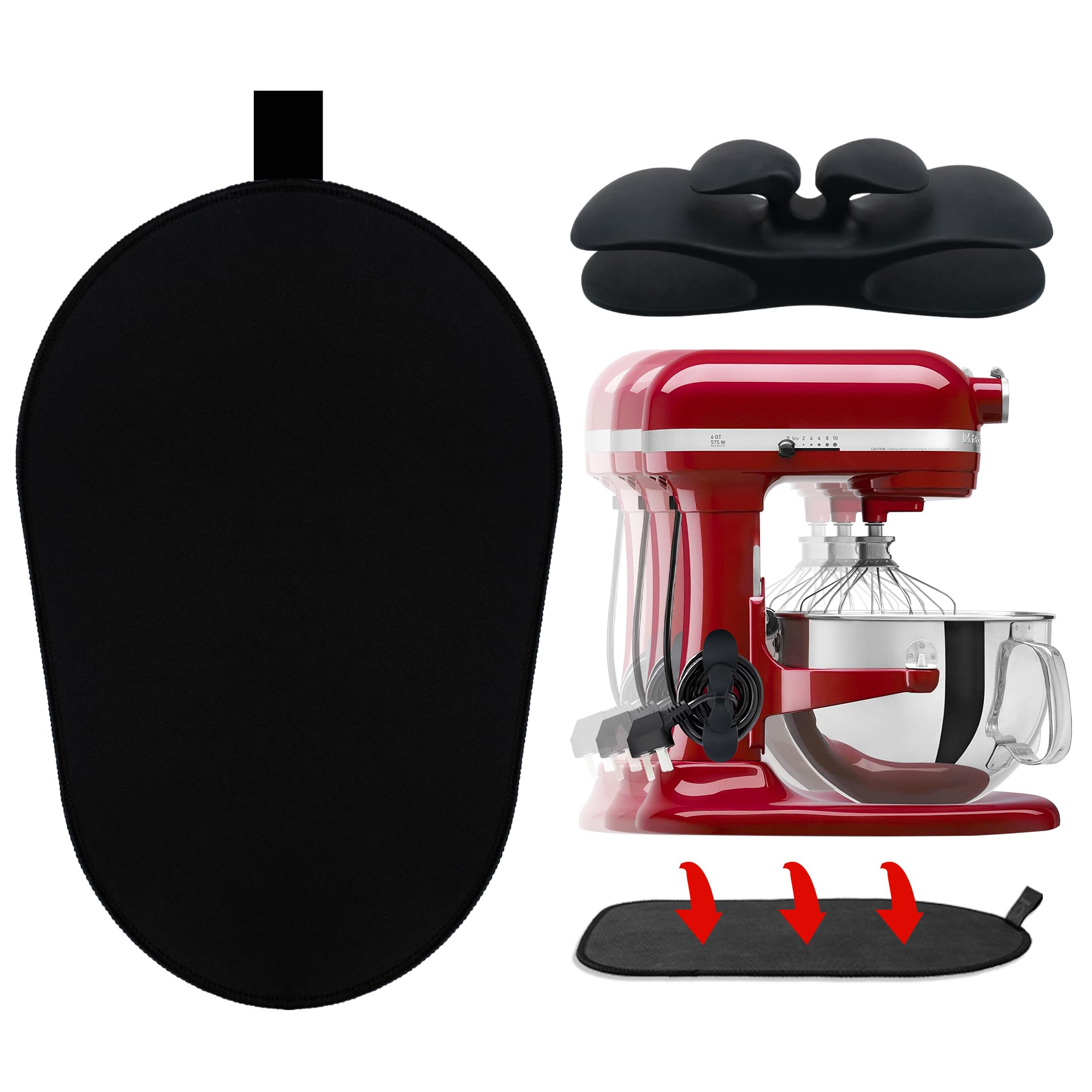 Mixer Slider Mat For Kitchenaid Stand Mixer Slider Mat With Bendable Cord Organizer For Kitchenaid 6 8 Qt Appliances Air Fryer S