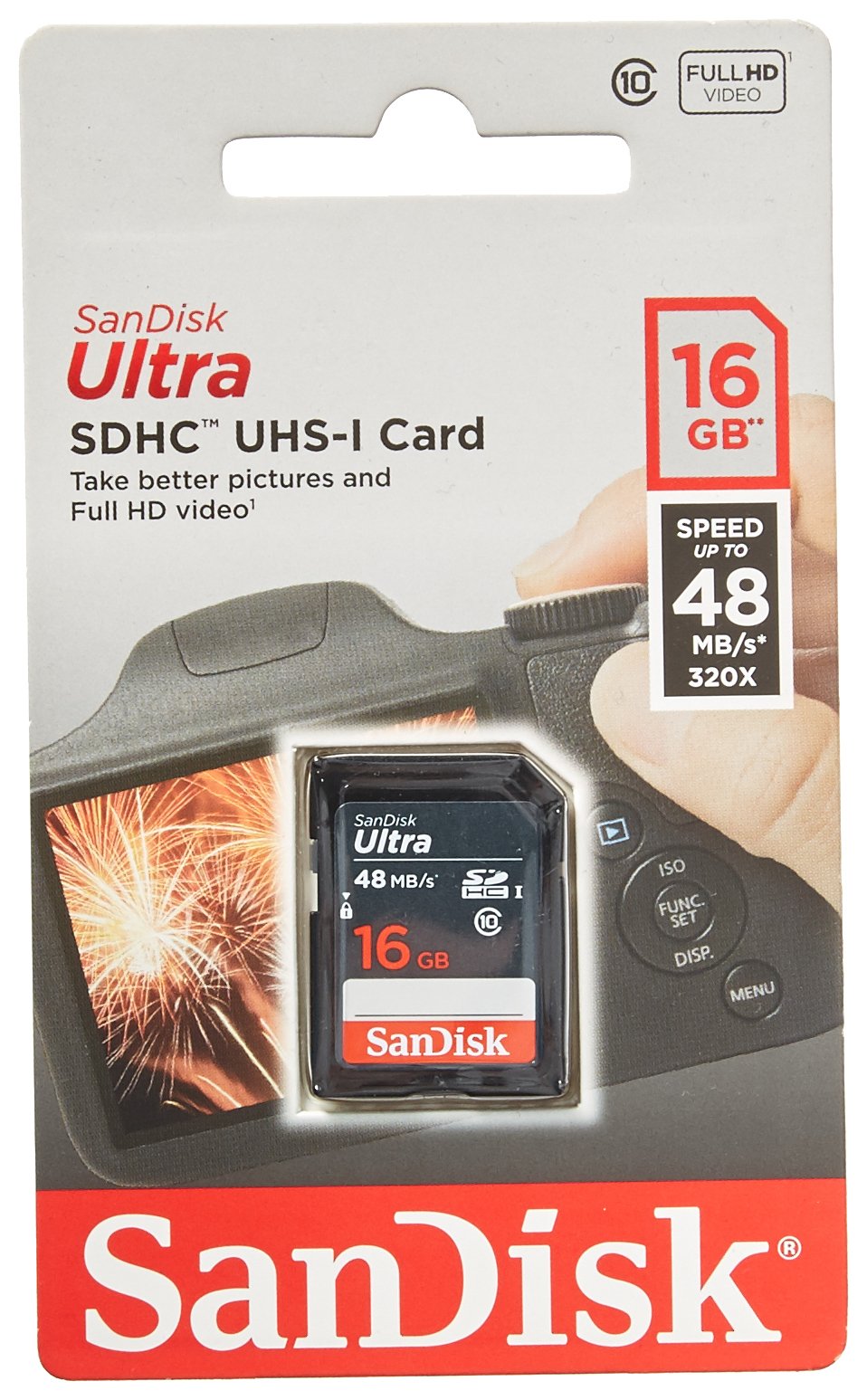 Sandisk Ultra 16Gb Sd Sdhc Memory Flash Card Uhs I Class 10 Read Speed Up To 48Mb/S 320X Sdsdunb 016G Gn3In Wholesale Lot