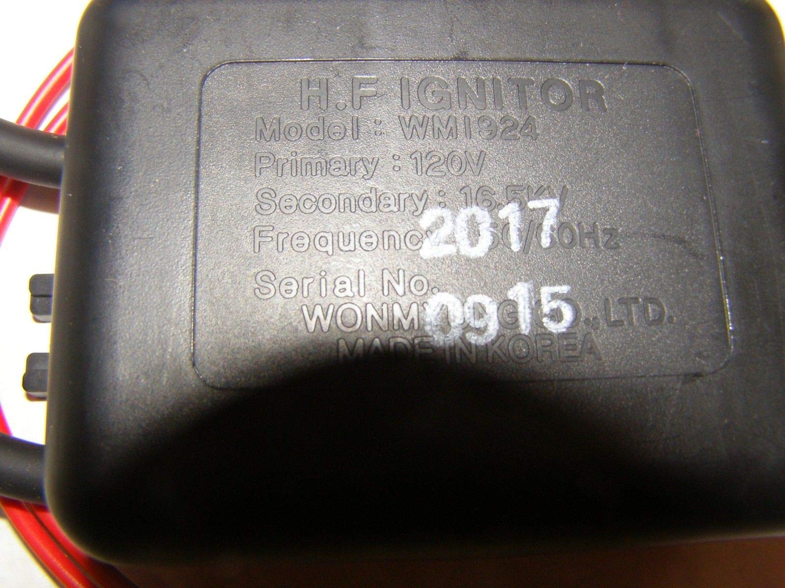 39E0 0007 00 Heater Ignitor Transformer For 170 180K Btu Heaters Dyna Glo Dura Heat Thermoheat