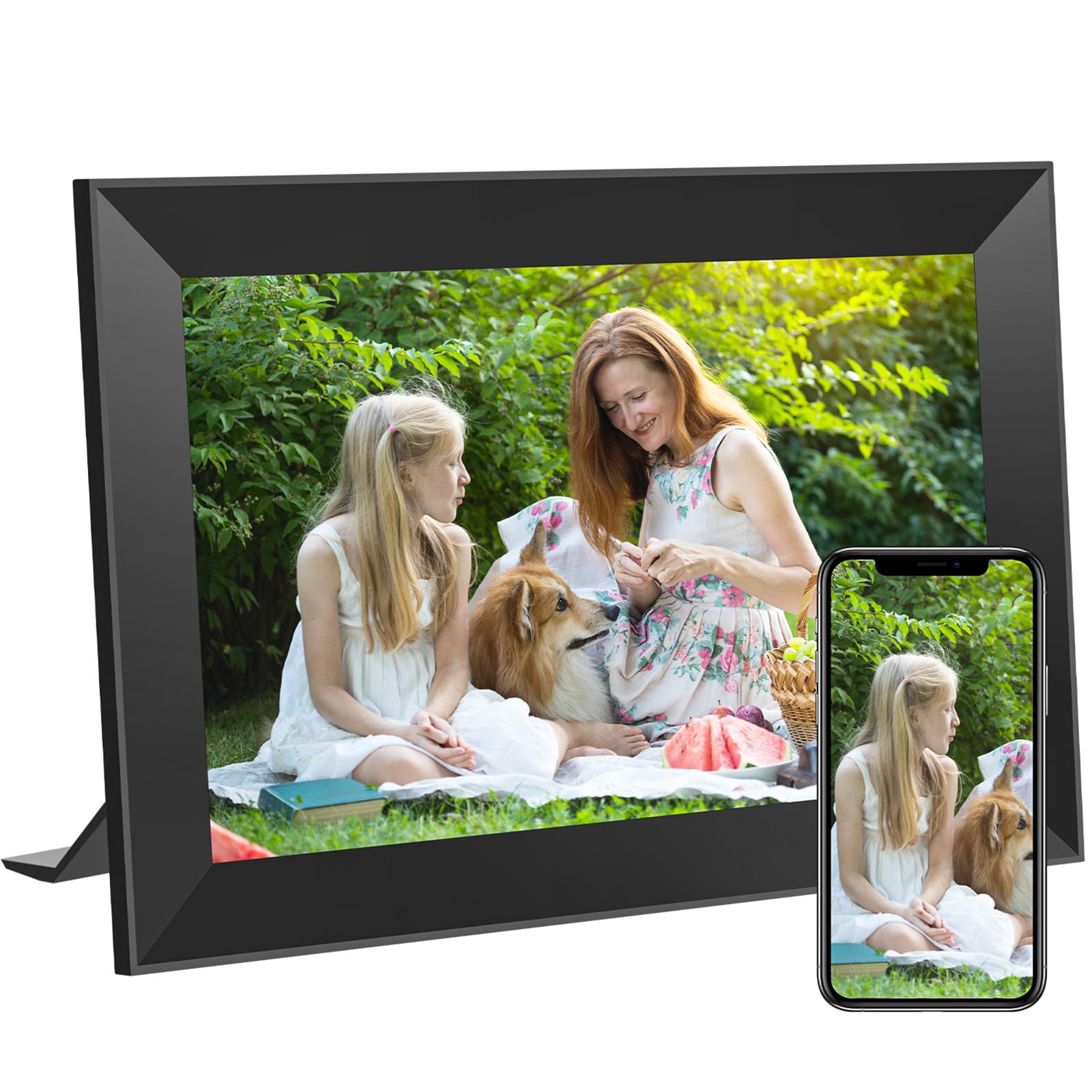 Kodak 10.1Inch Wifi Digital Picture Frame,1280X800 Hd Ips Touch Screen, Electronic Smart Photo Frame With 32Gb Memory, Auto Rota
