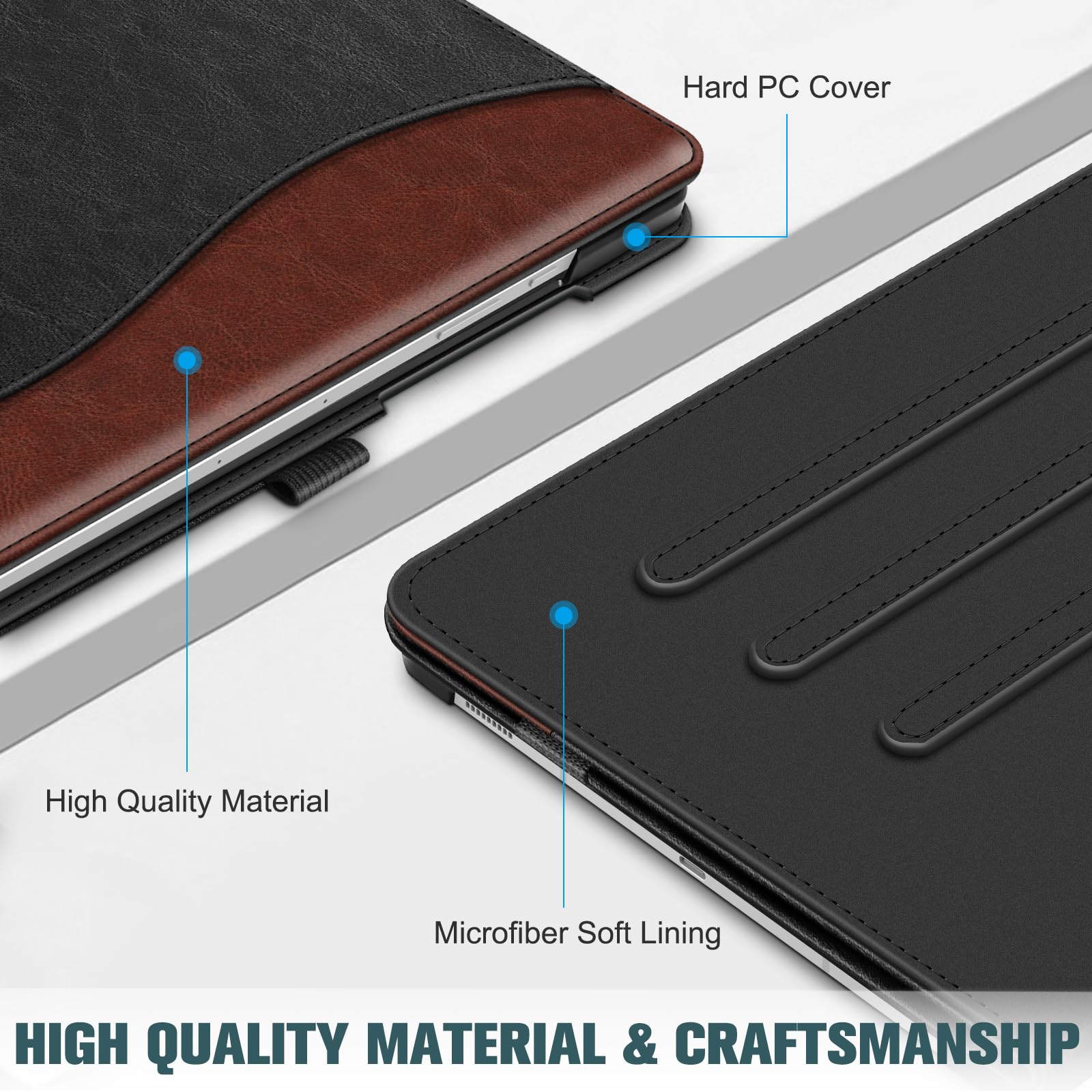 Fintie Case For Samsung Galaxy Tab S9 Fe 5G 10.9 Inch/Galaxy Tab S9 11 Inch 2023, Multi-Angle Viewing Protective Cover With Pock