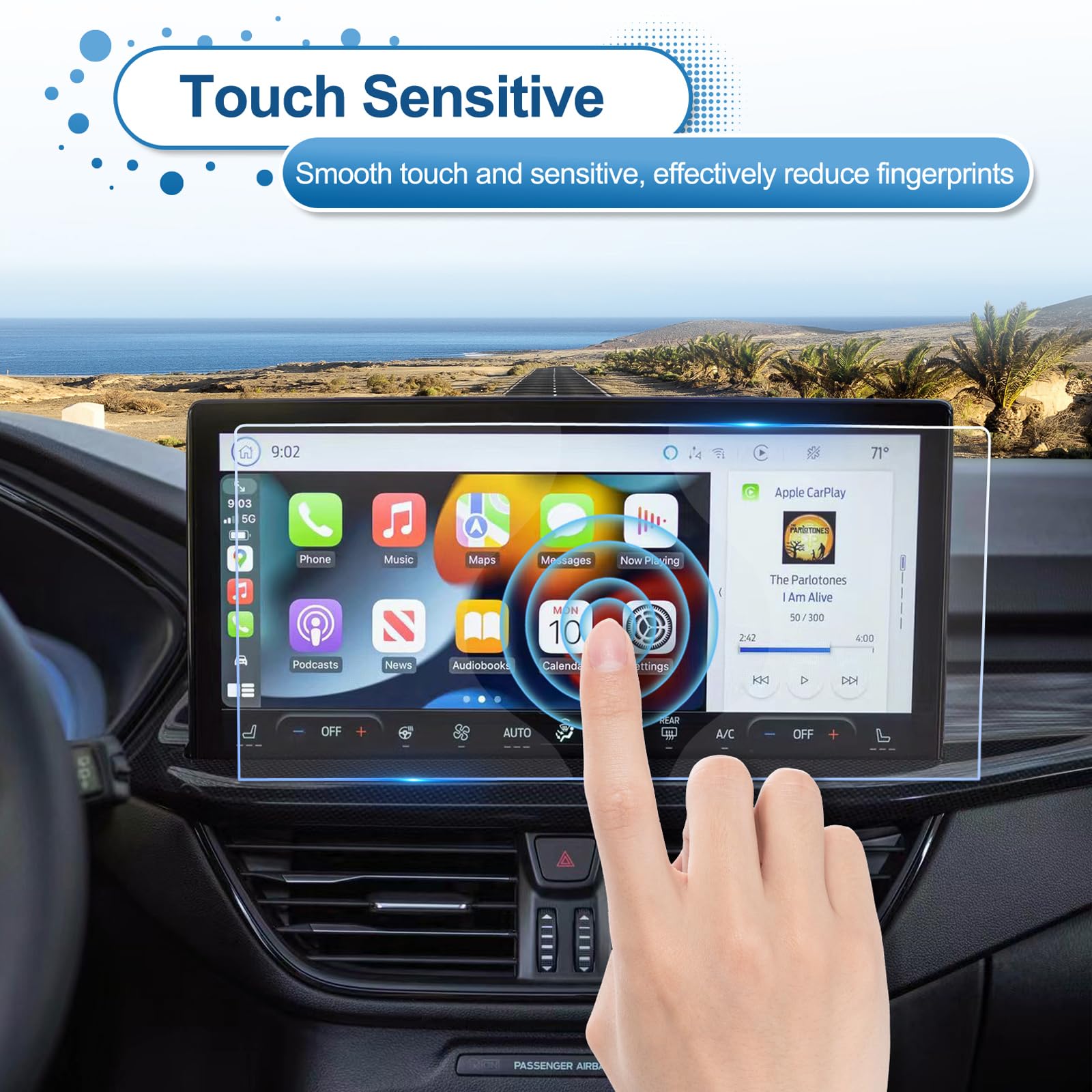 Coleya 2023 2024 Escape Screen Protector For Ford Escape (Active/St Line/St Line Select/St Line Elite/Platinum/Plug In Hybrid) 1