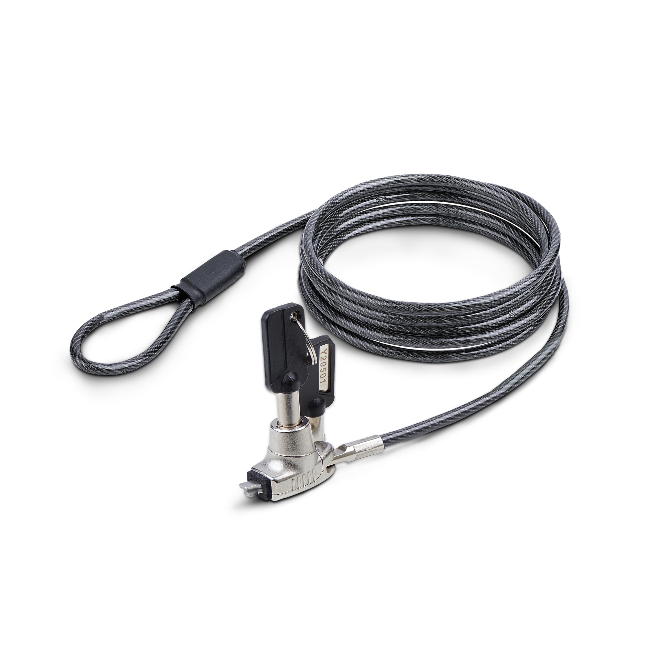Slim Lock Noble Wedge&Reg; Compatible, 5Ft (1.5M) Locking Cable, Desk Anti-Theft